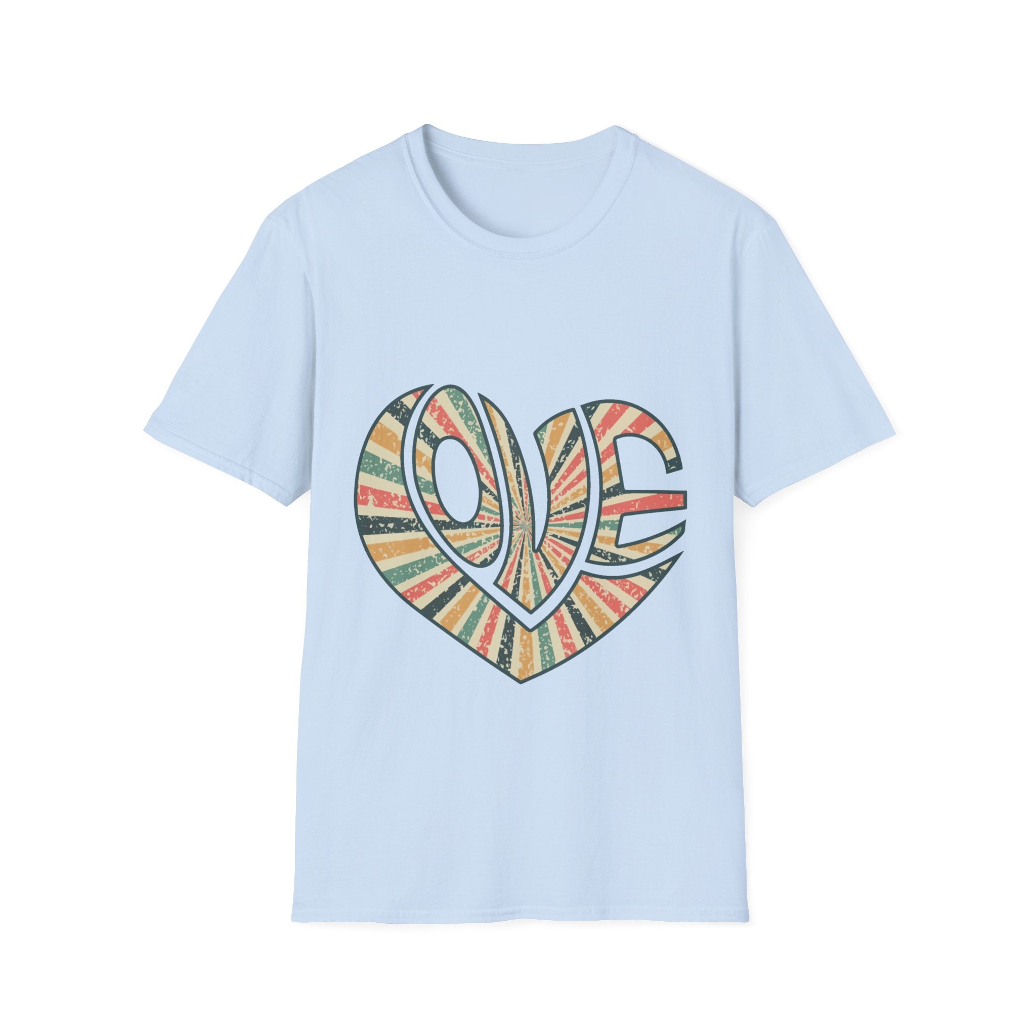 Retro Love T-Shirt: Vintage Vibes with a Modern Twist!