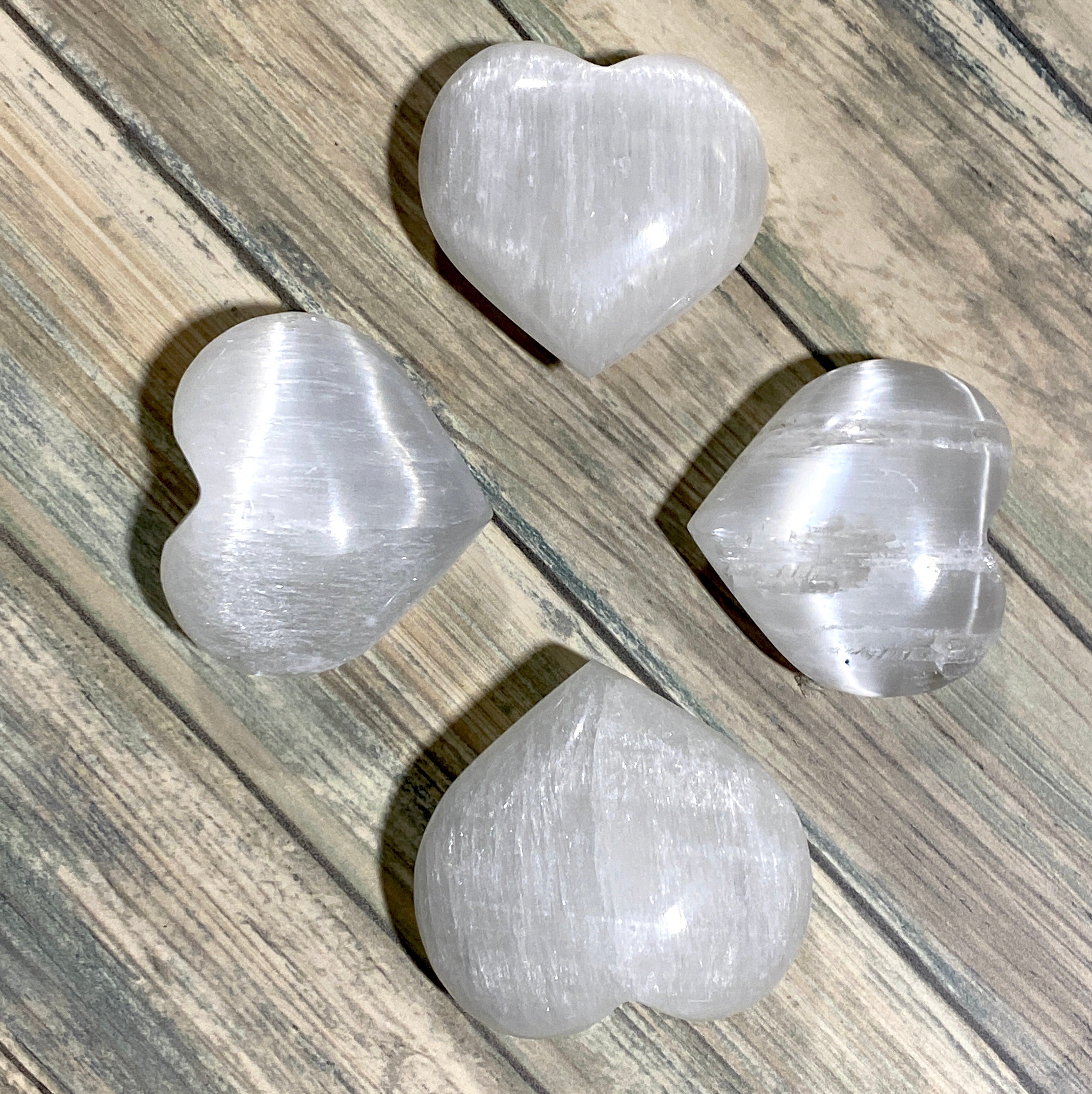 Selenite Heart 2.5