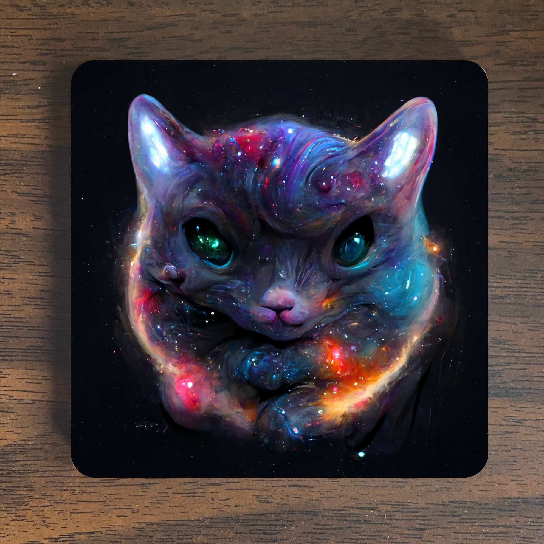Galaxy Cat Magnet