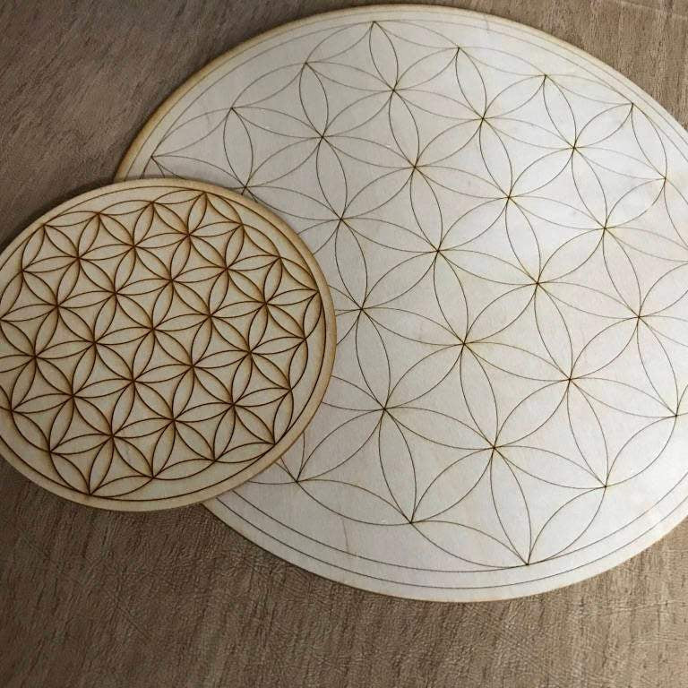 Flower of Life Crystal Grid