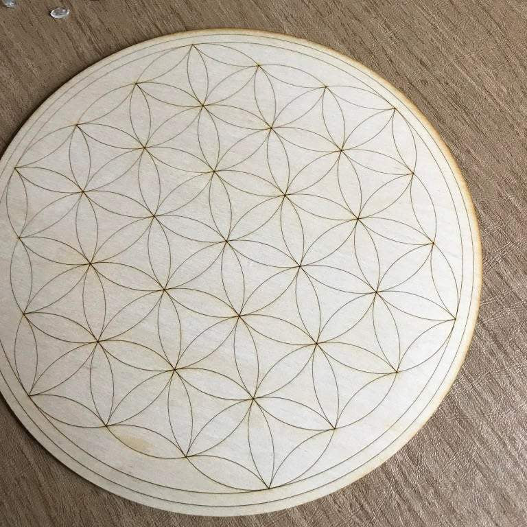 Flower of Life Crystal Grid