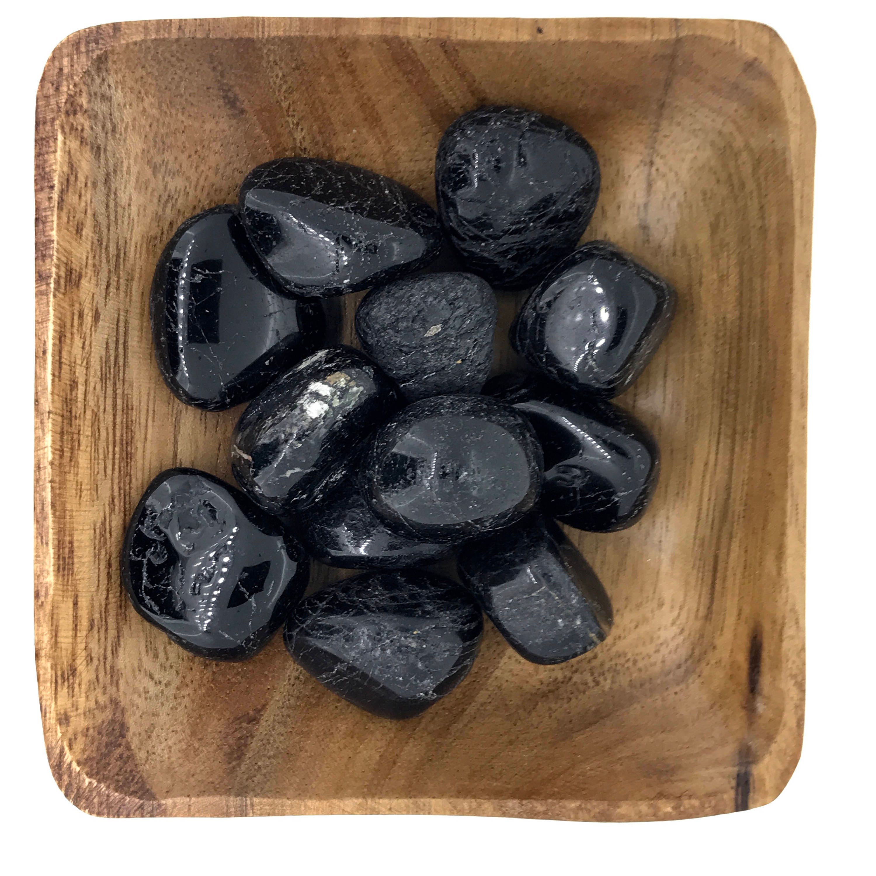 Black Tourmaline TUMBLED
