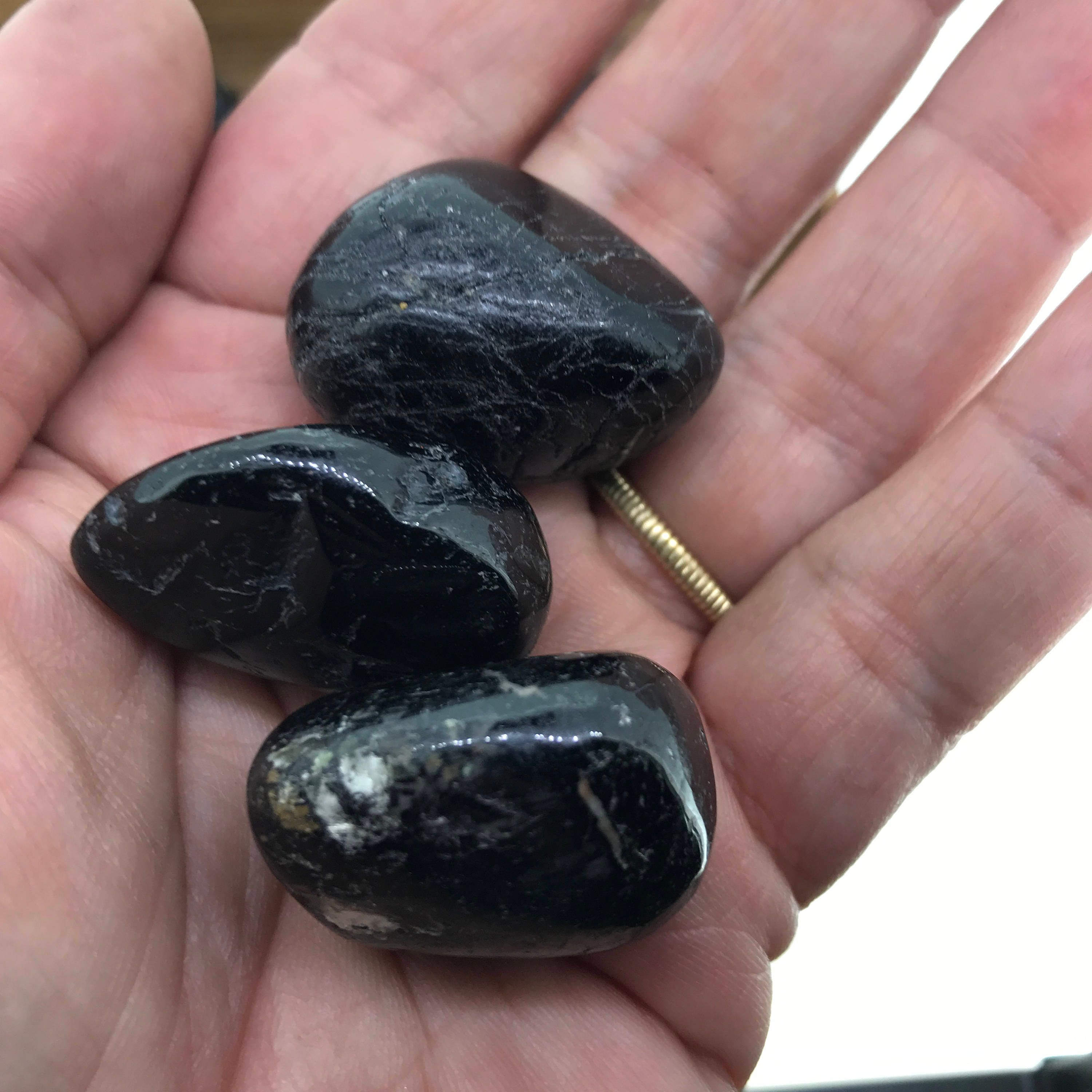 Black Tourmaline TUMBLED