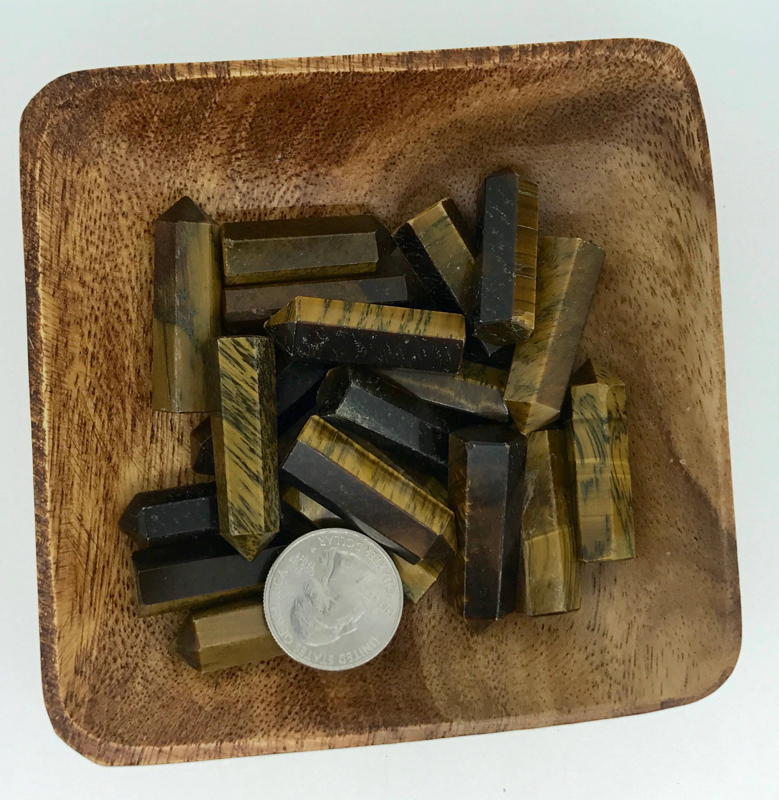 Tiger Eye Single Terminated Point