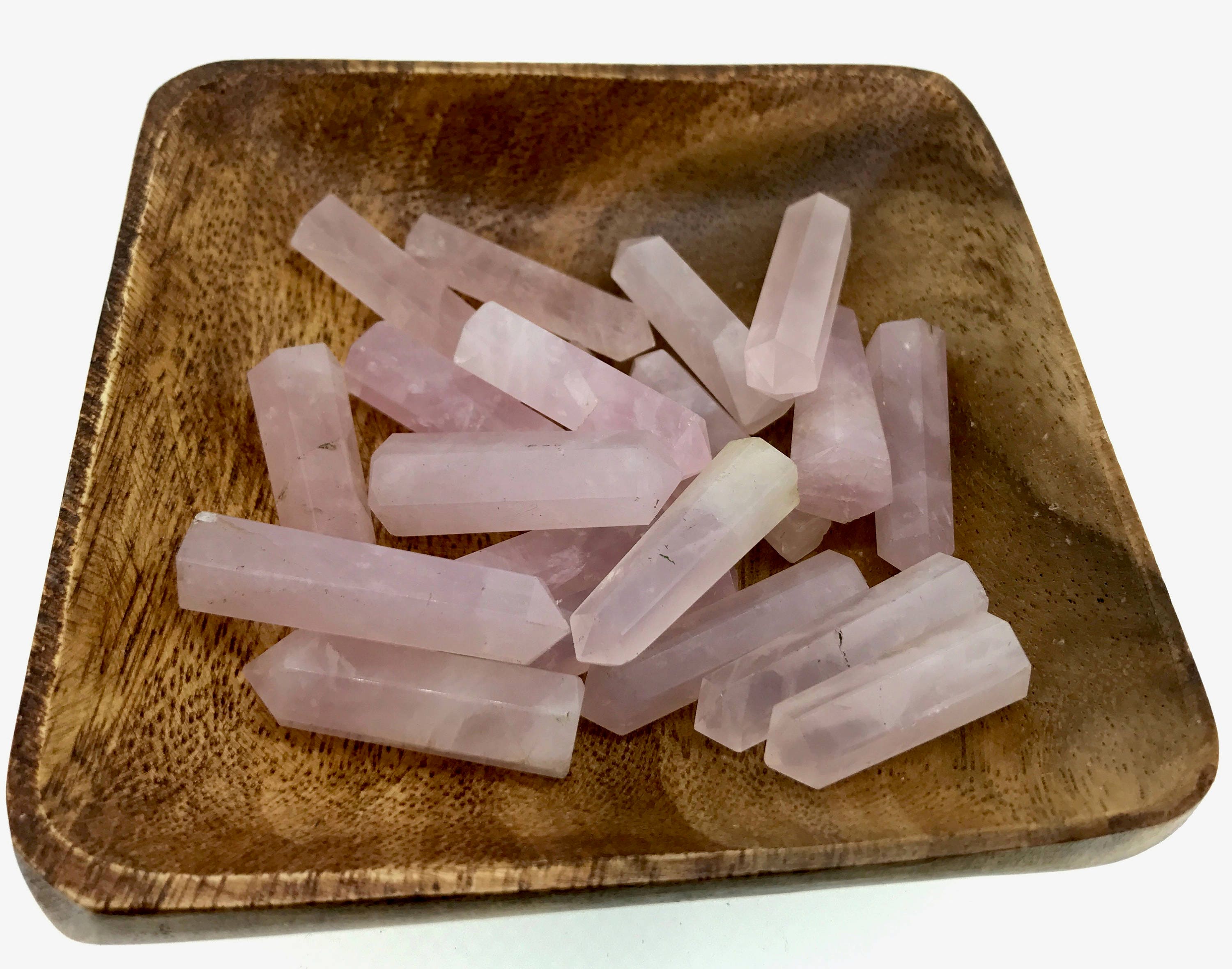 Rose Quartz Single Terminated Points