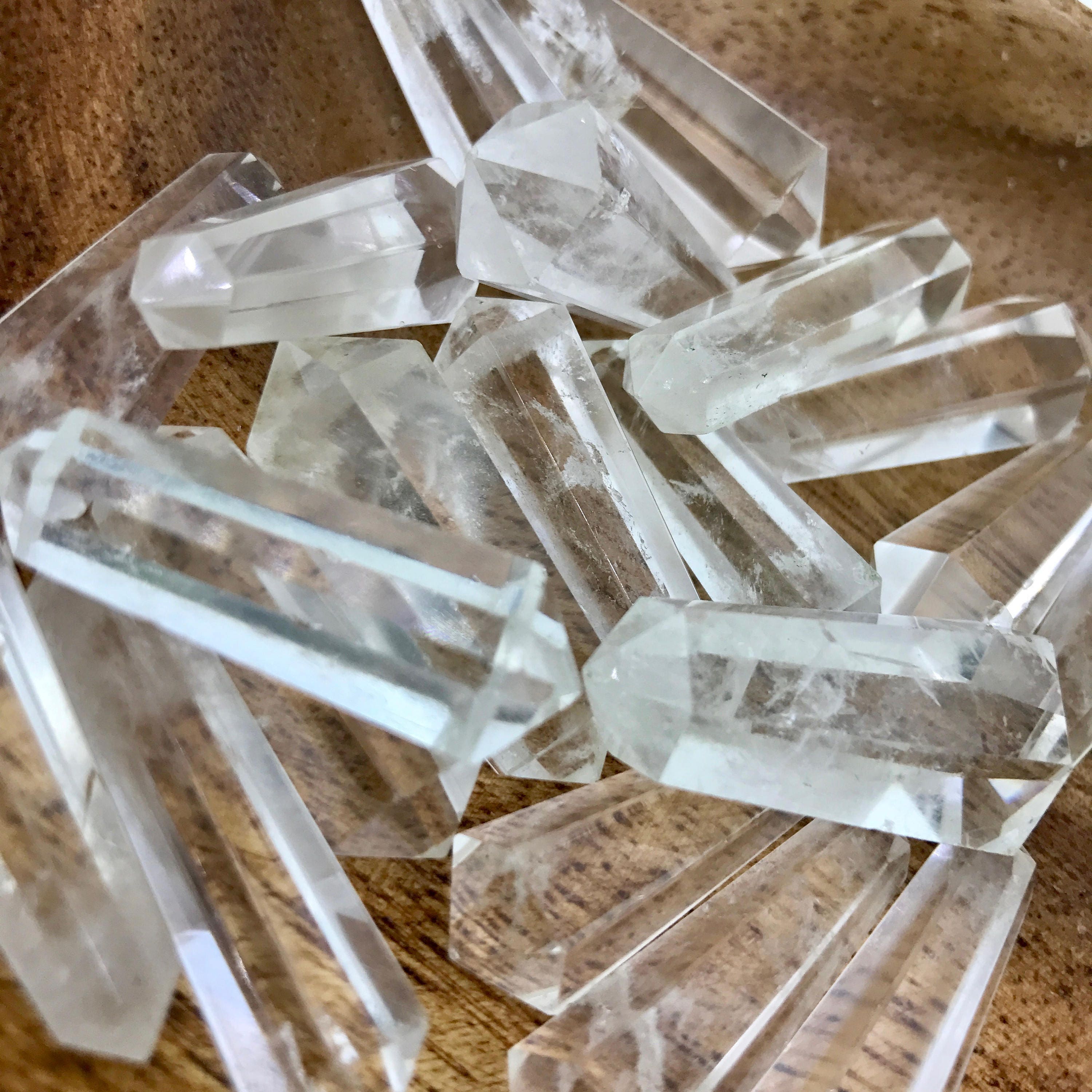 Clear Quartz Double Terminated Point