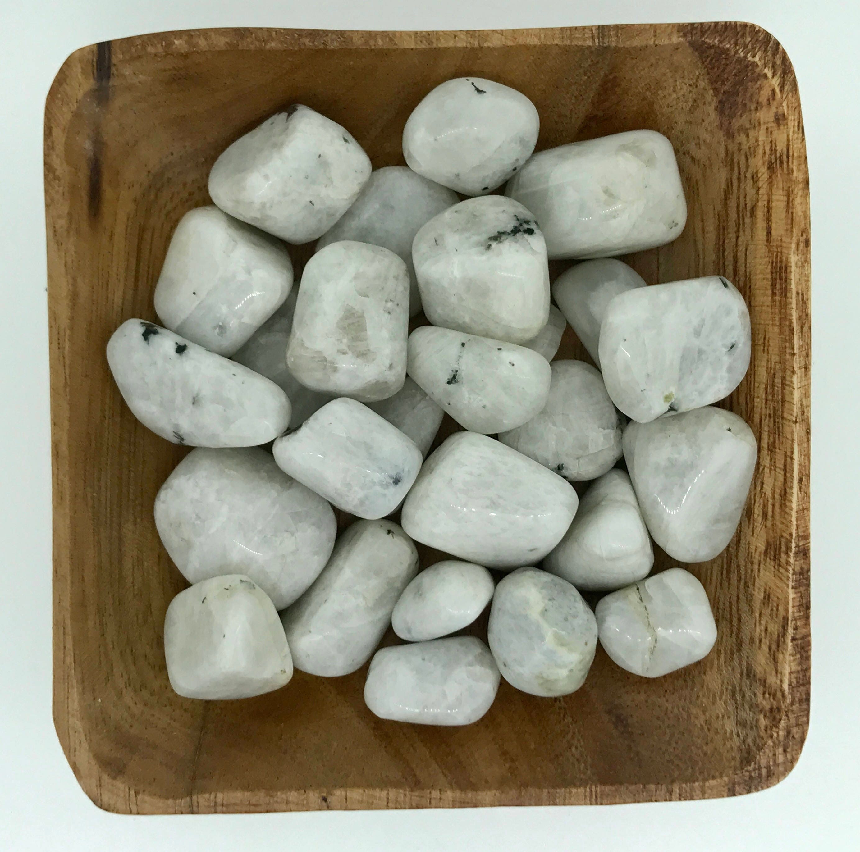 Rainbow Moonstone 1 Pound Tumbled 