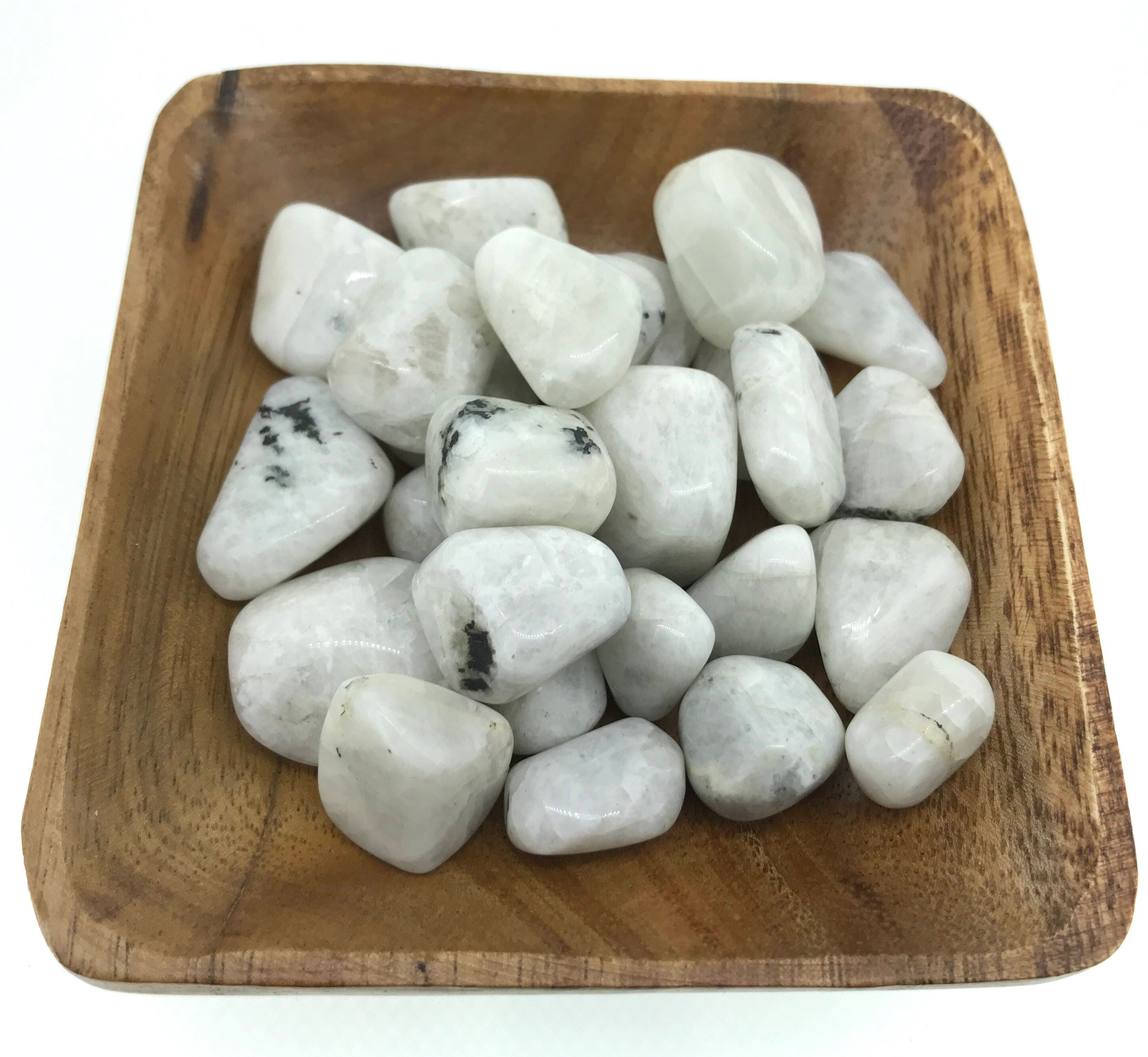 Rainbow Moonstone 1 Pound Tumbled
