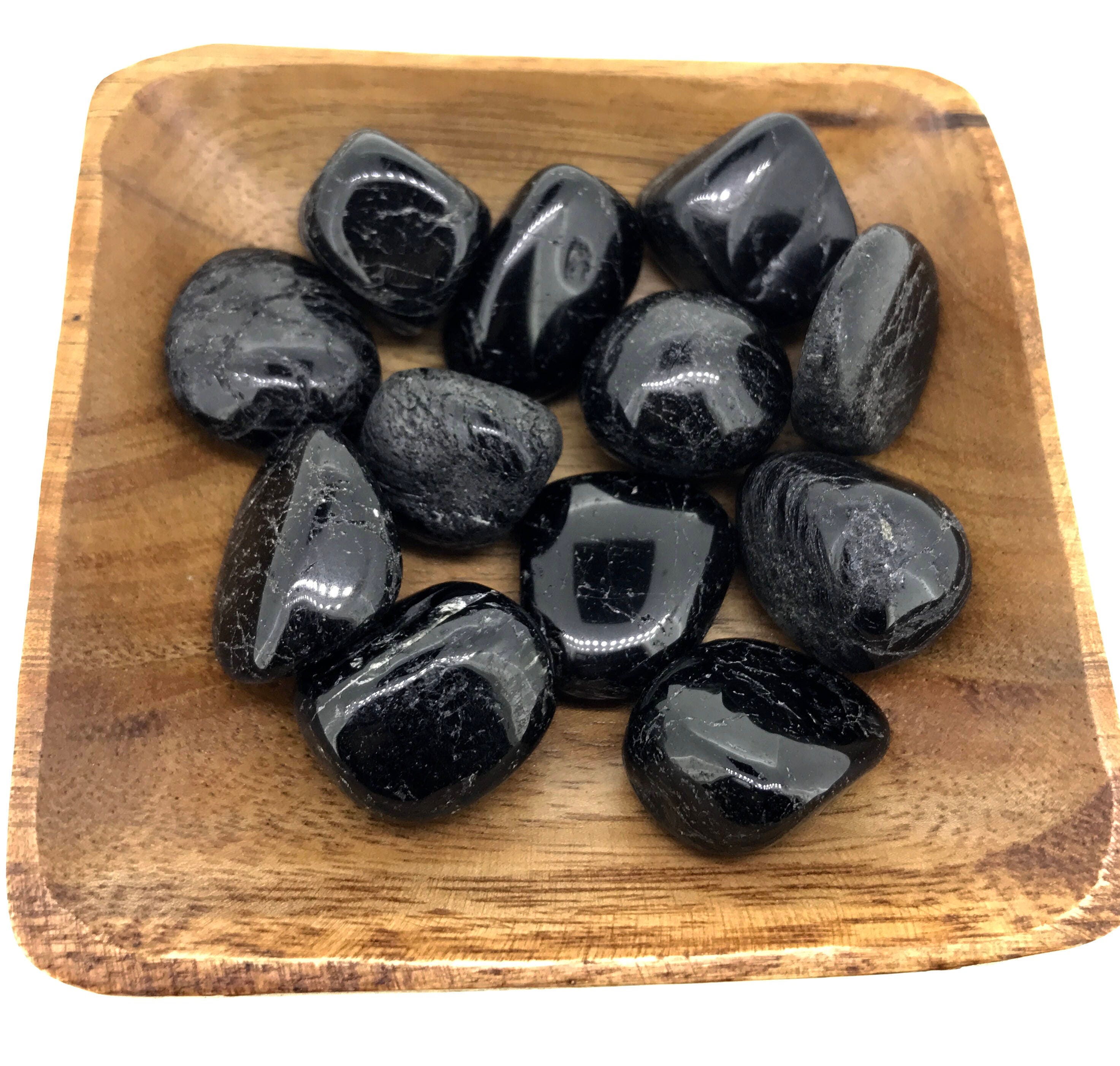 Black Tourmaline TUMBLED