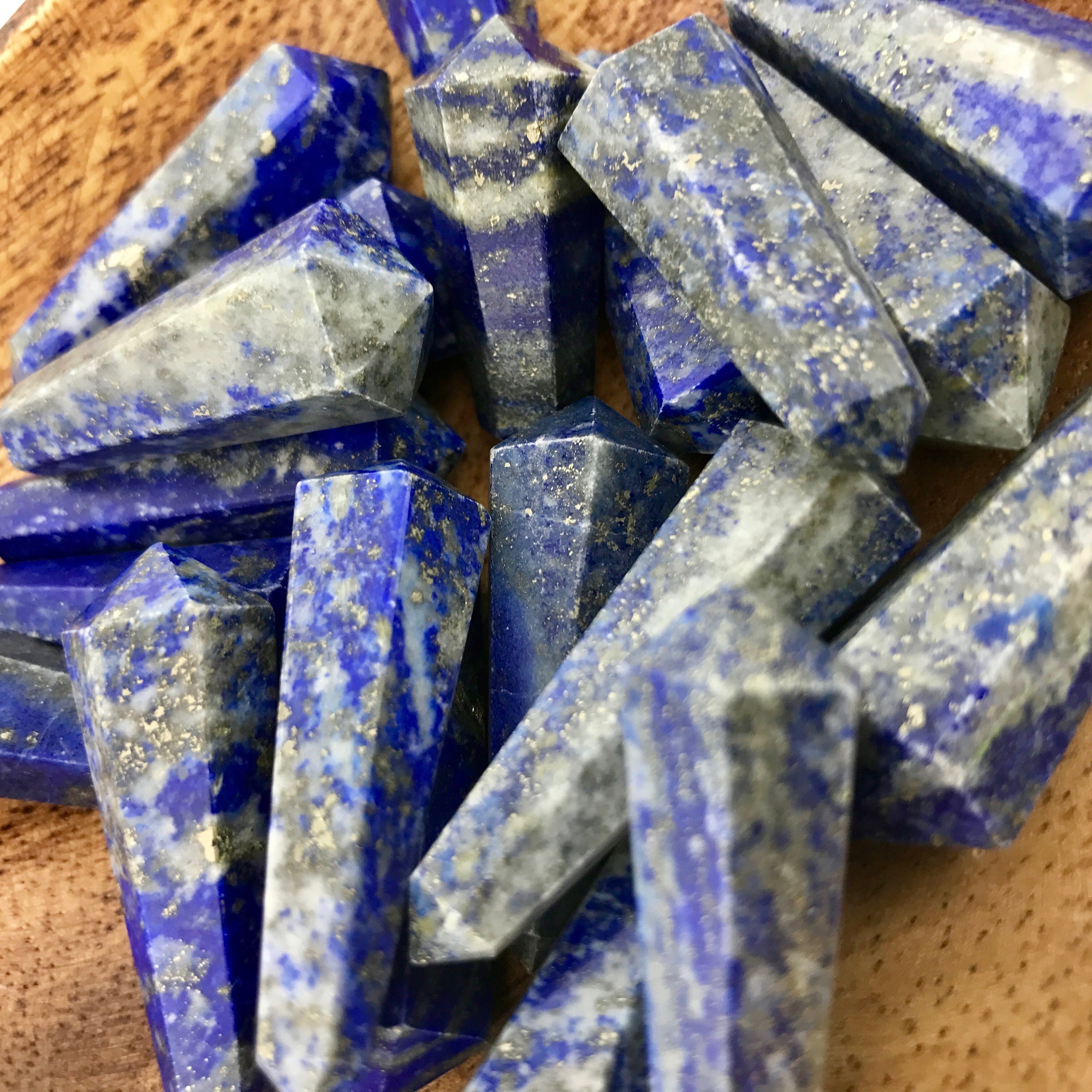 Lapis Lazuli Double Terminated Point