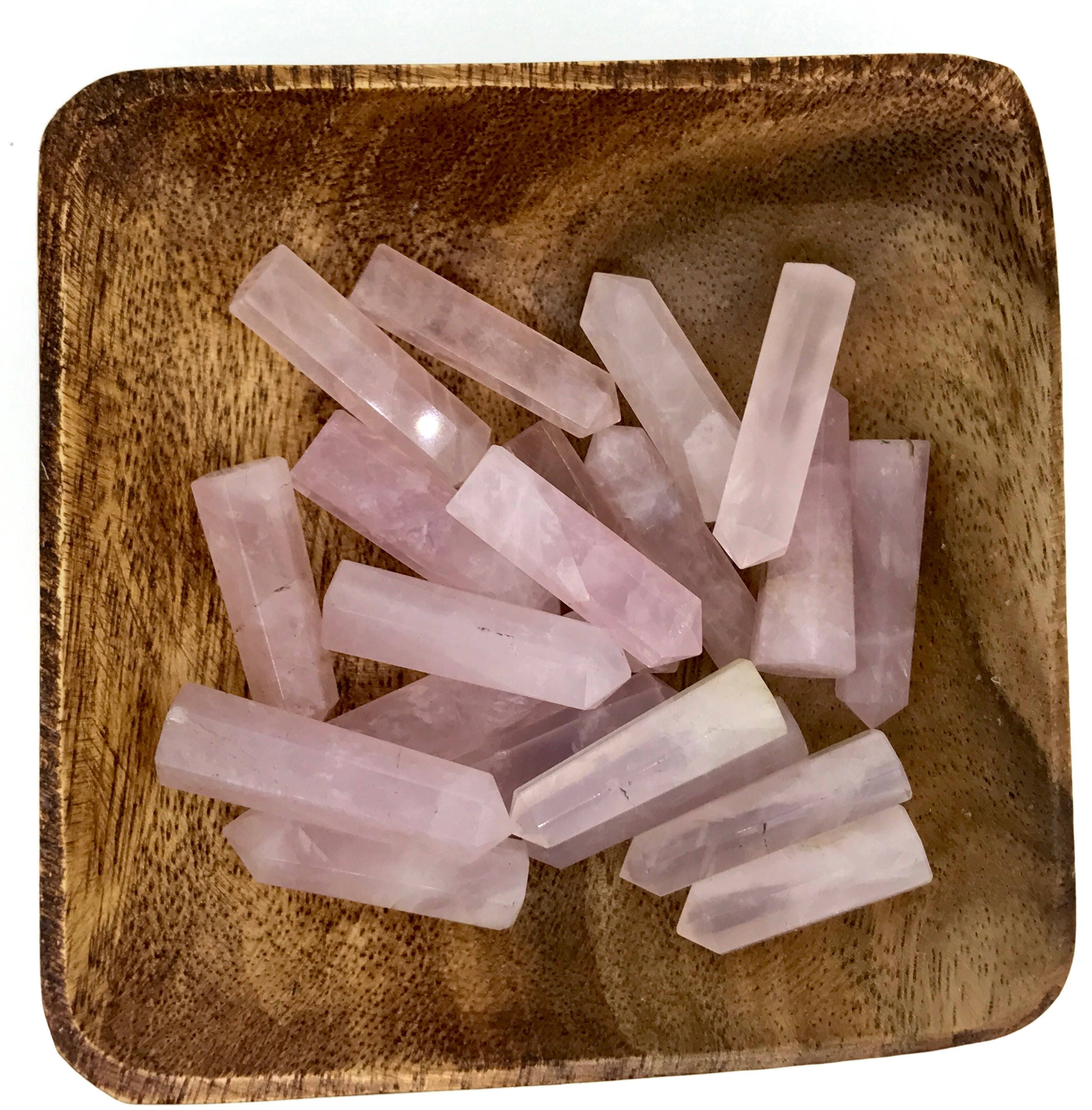 Rose Quartz Single Terminated Points