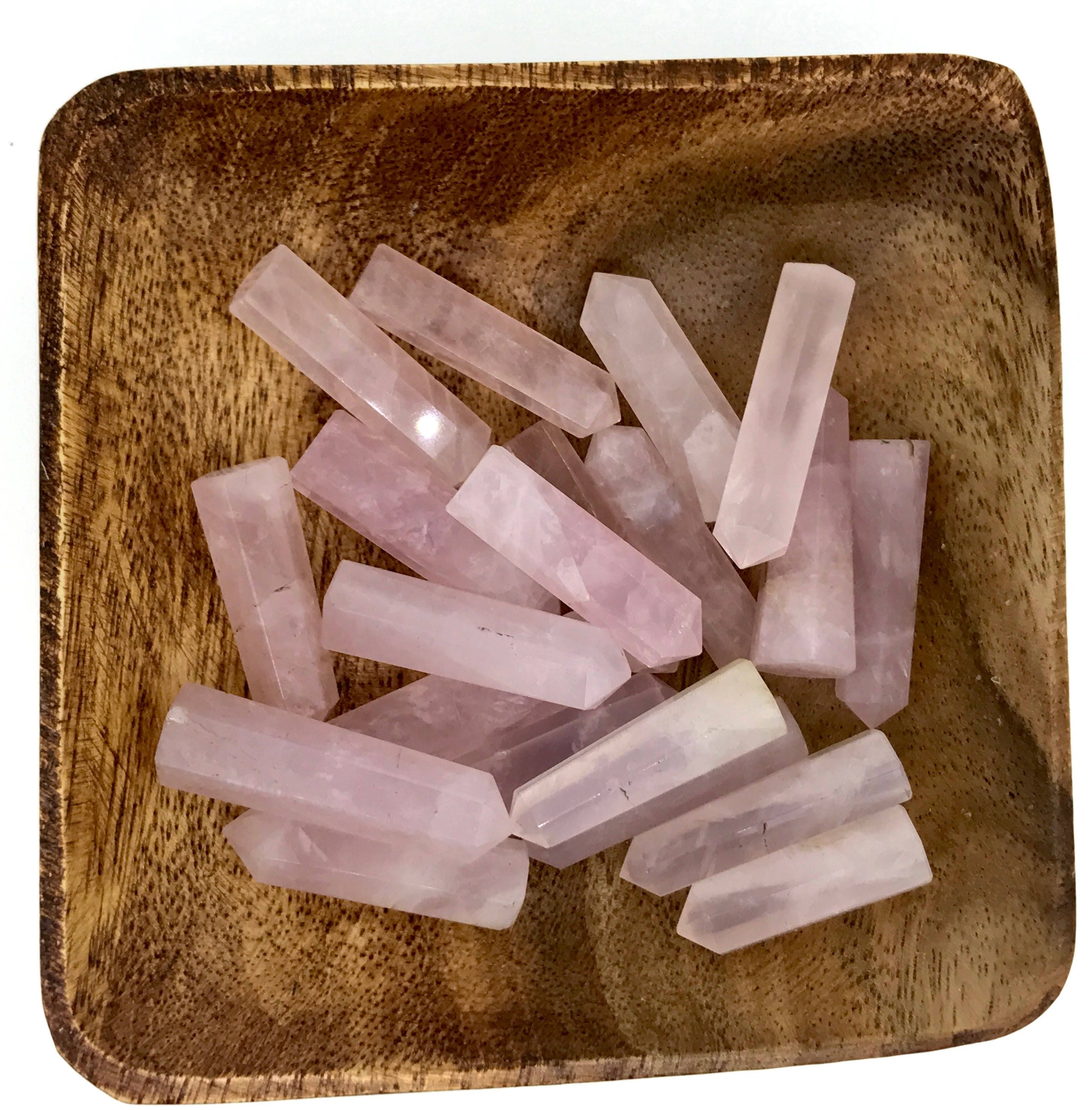 Rose Quartz Single Terminated Points 