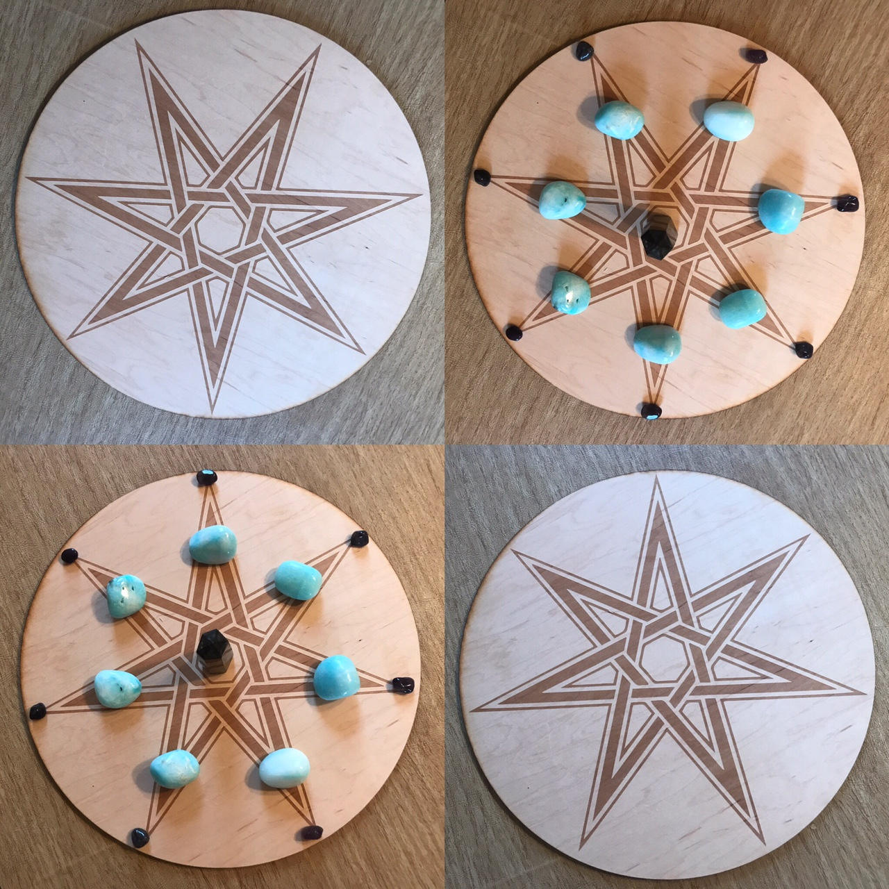 Faery Star Crystal Grid