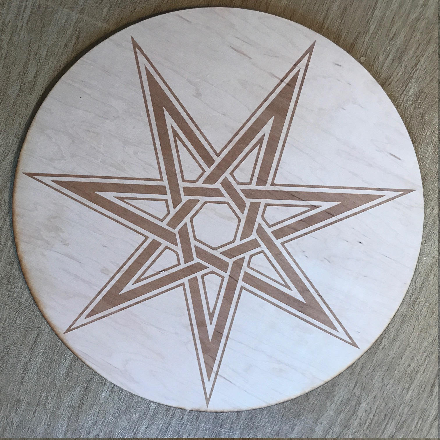 Faery Star Crystal Grid