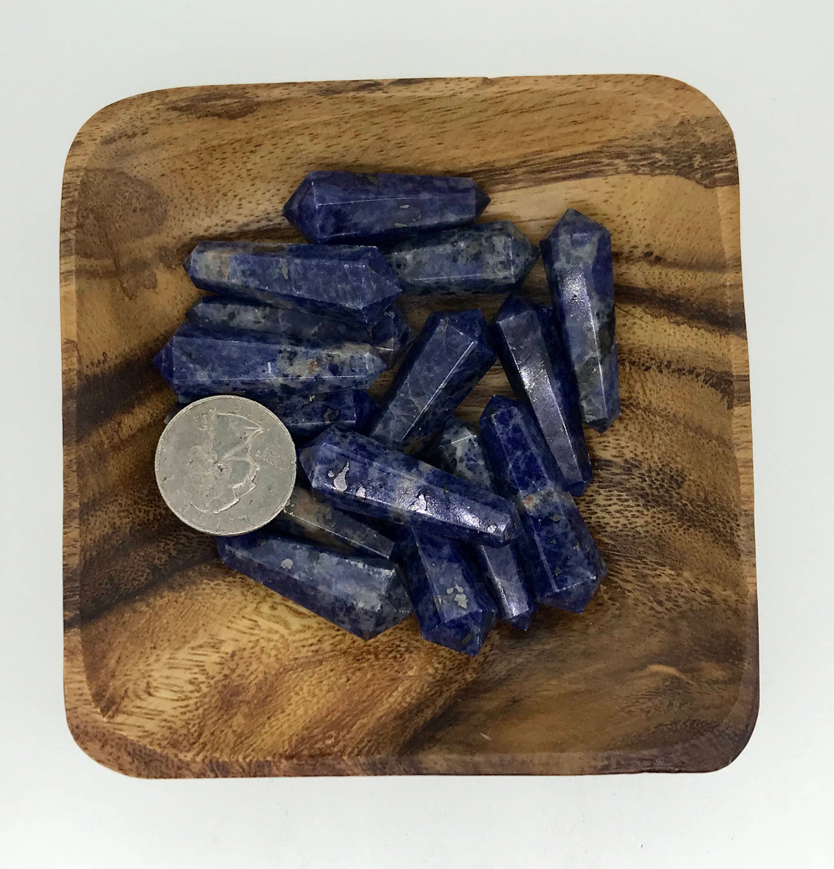 Sodalite Double Terminated Point