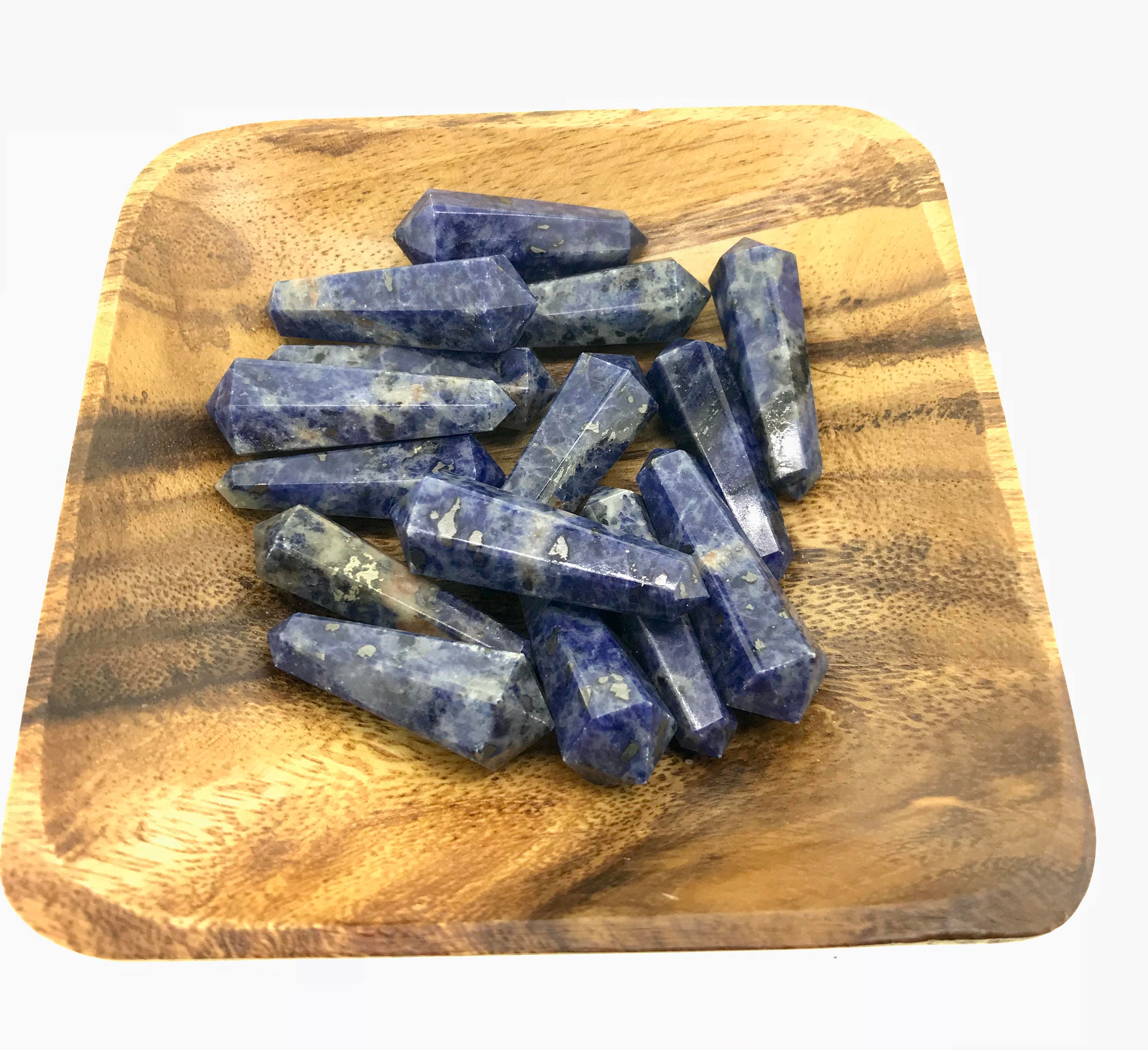 Sodalite Double Terminated Point