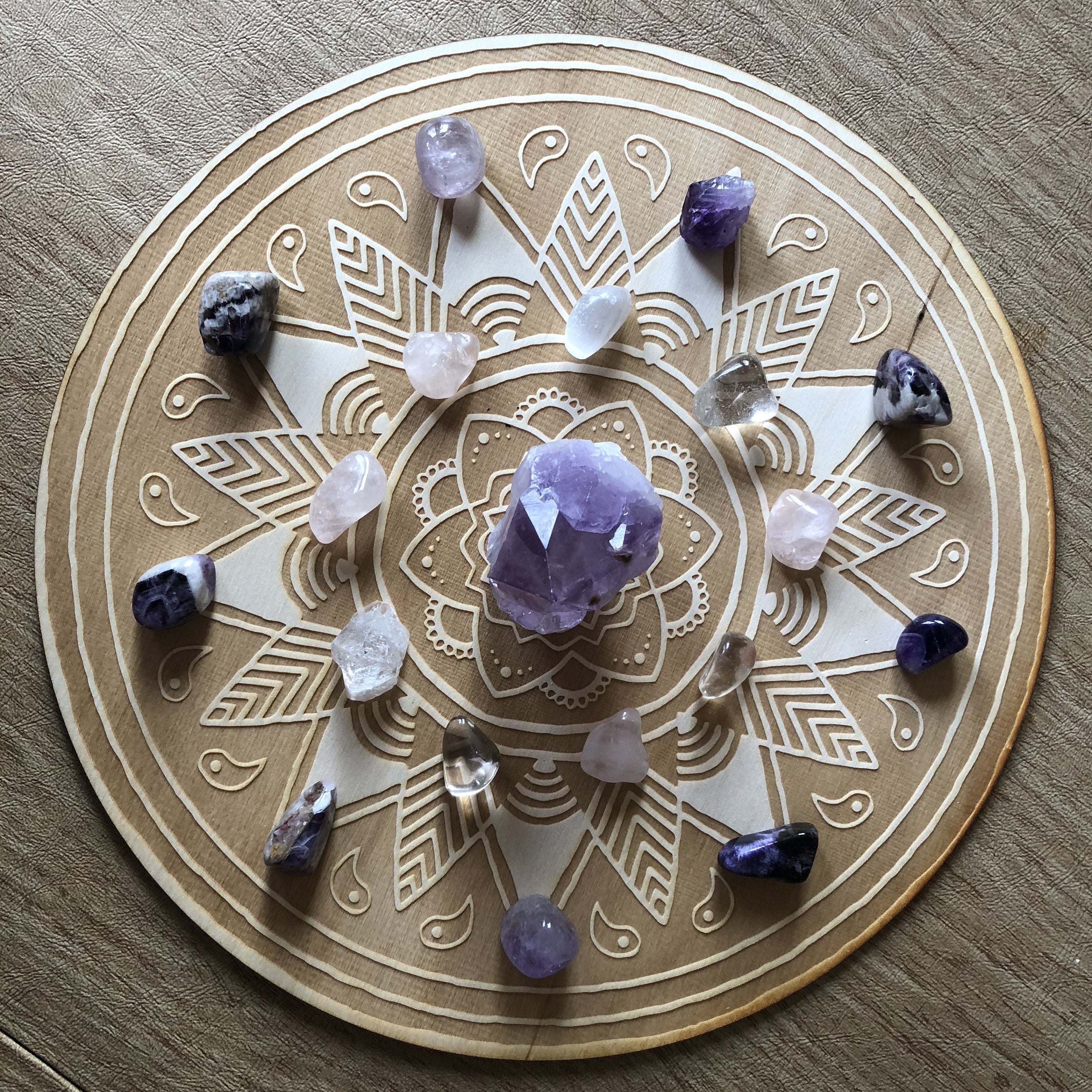 Mandala Crystal Grid #9