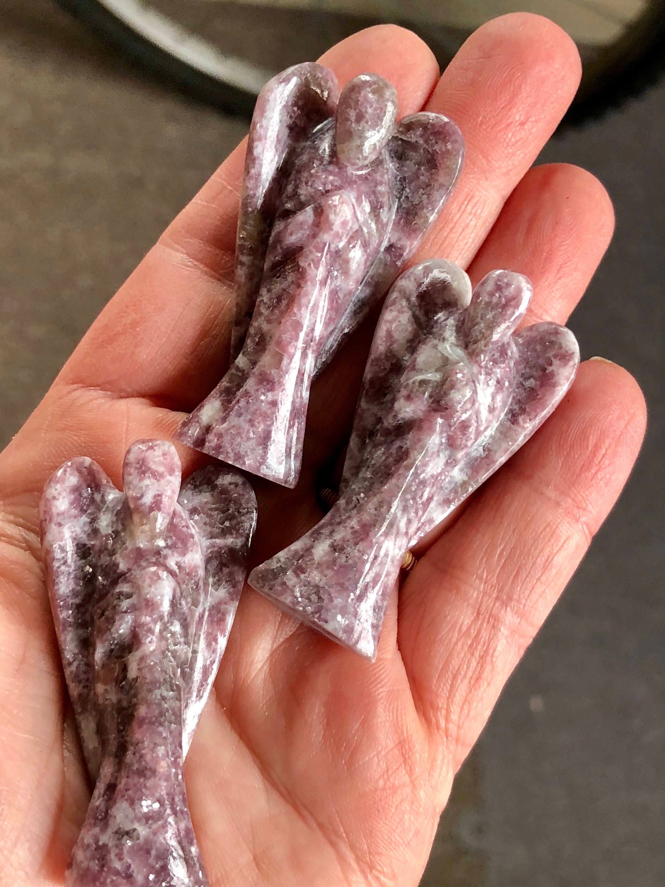 Lepidolite Angel