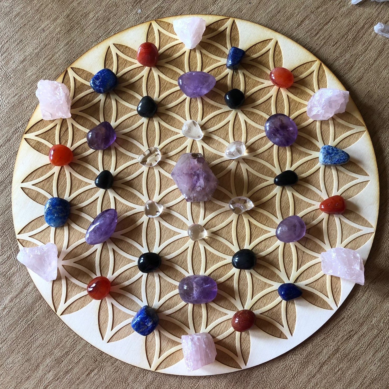 Flower of Life Crystal Grid