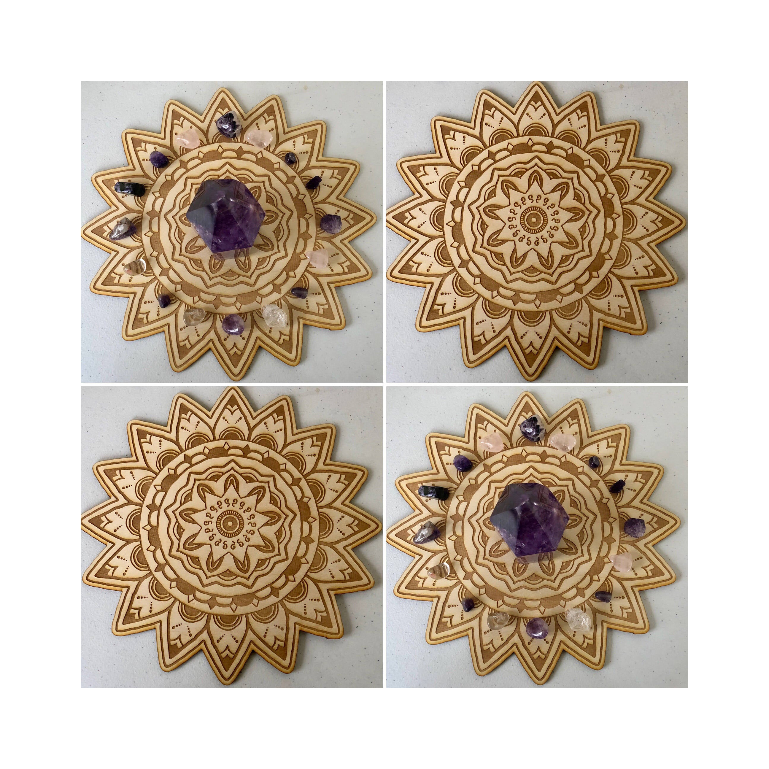 Mandala Crystal Grid #6