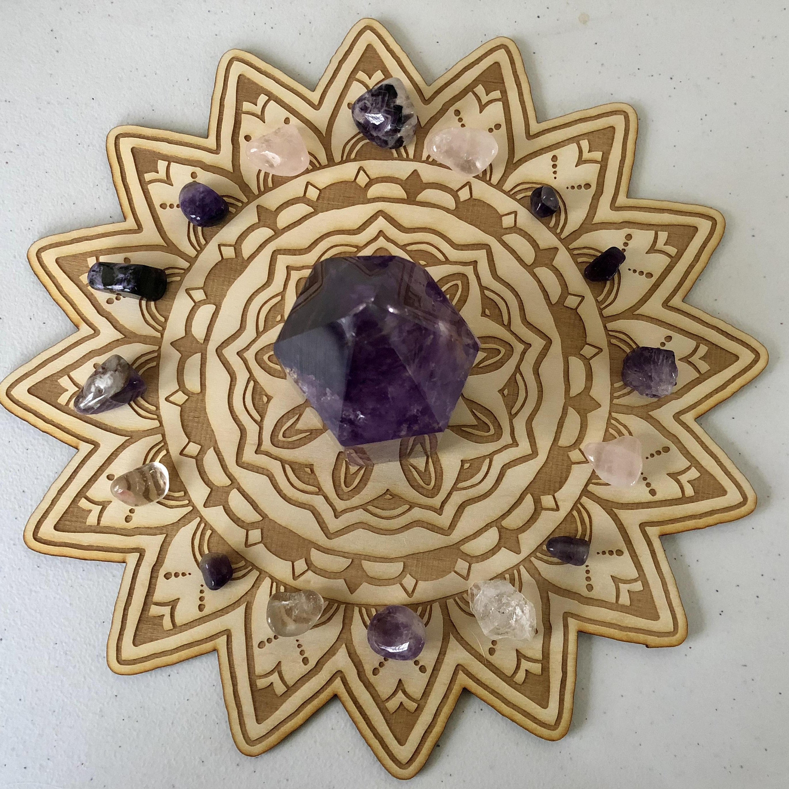 Mandala Crystal Grid #6