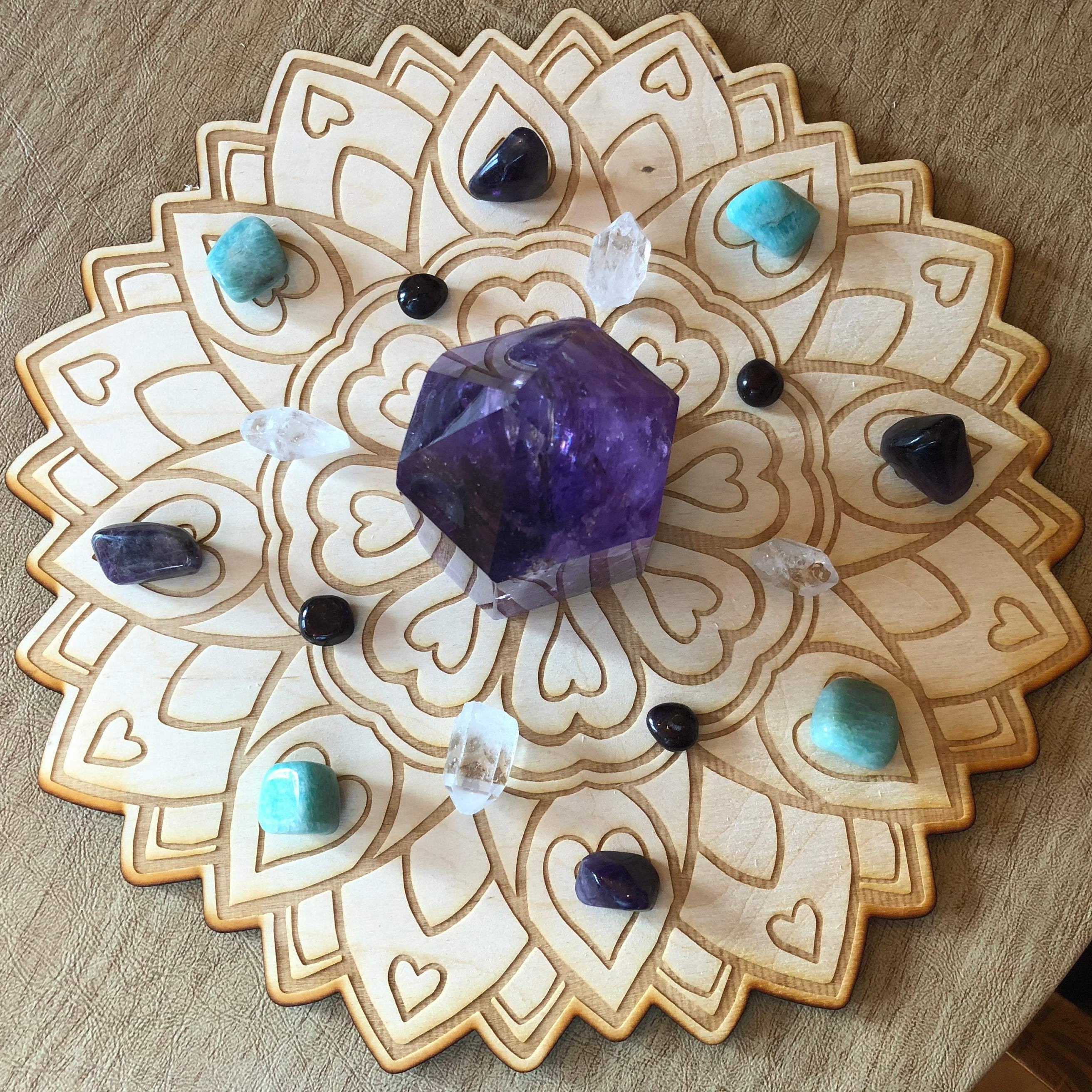 Love Crystal Grid
