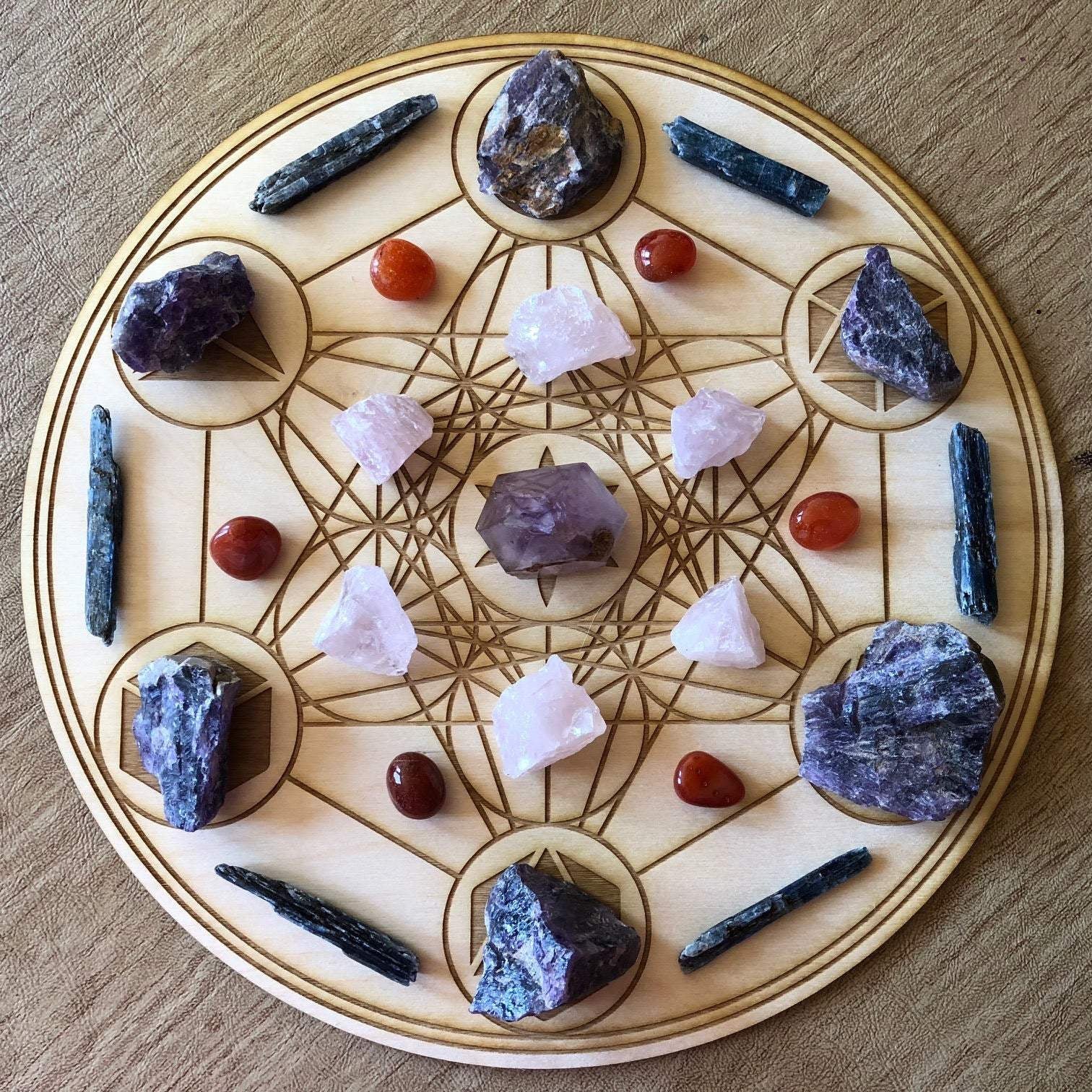 Metatron's Cube Crystal Grid Platonic solids