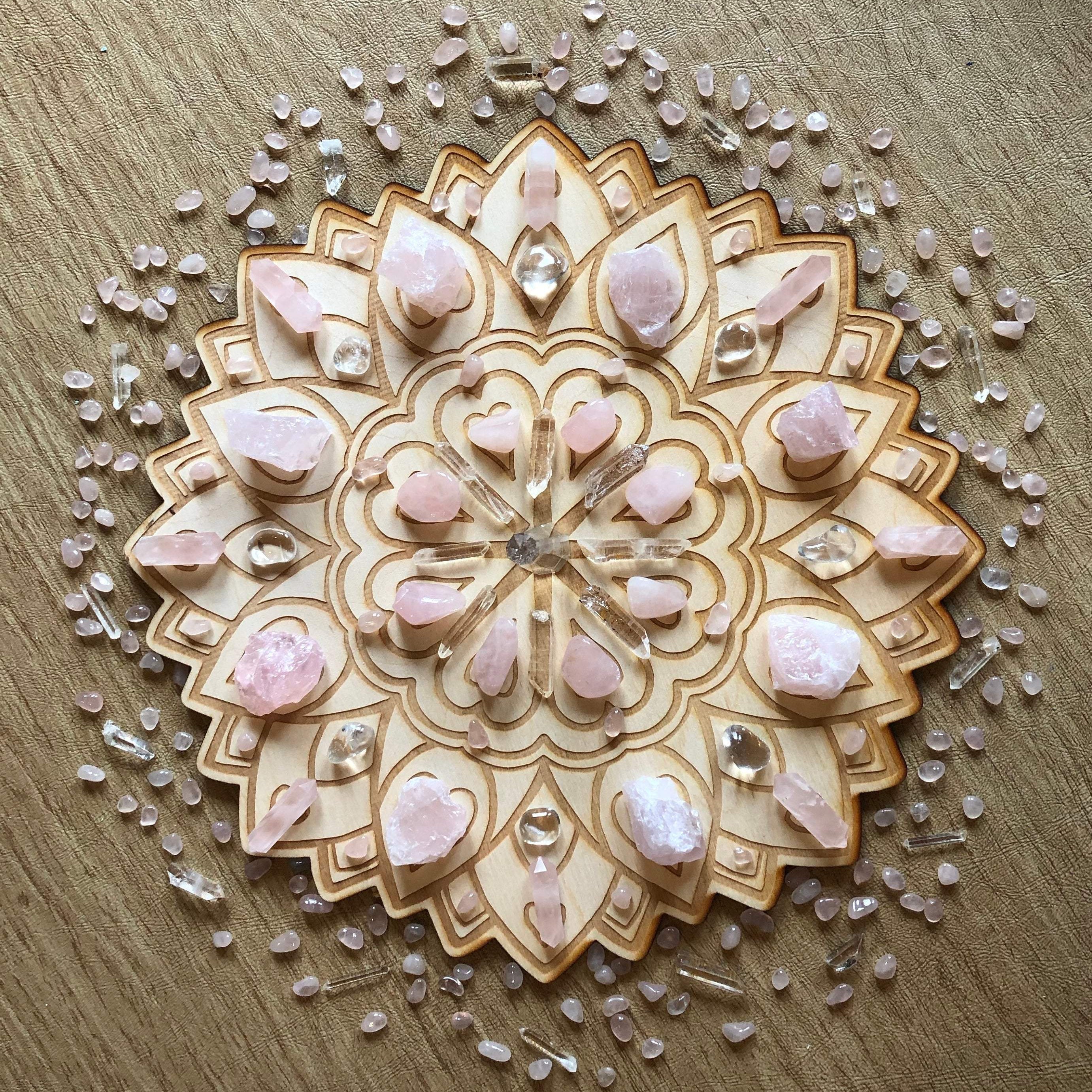 Love Crystal Grid