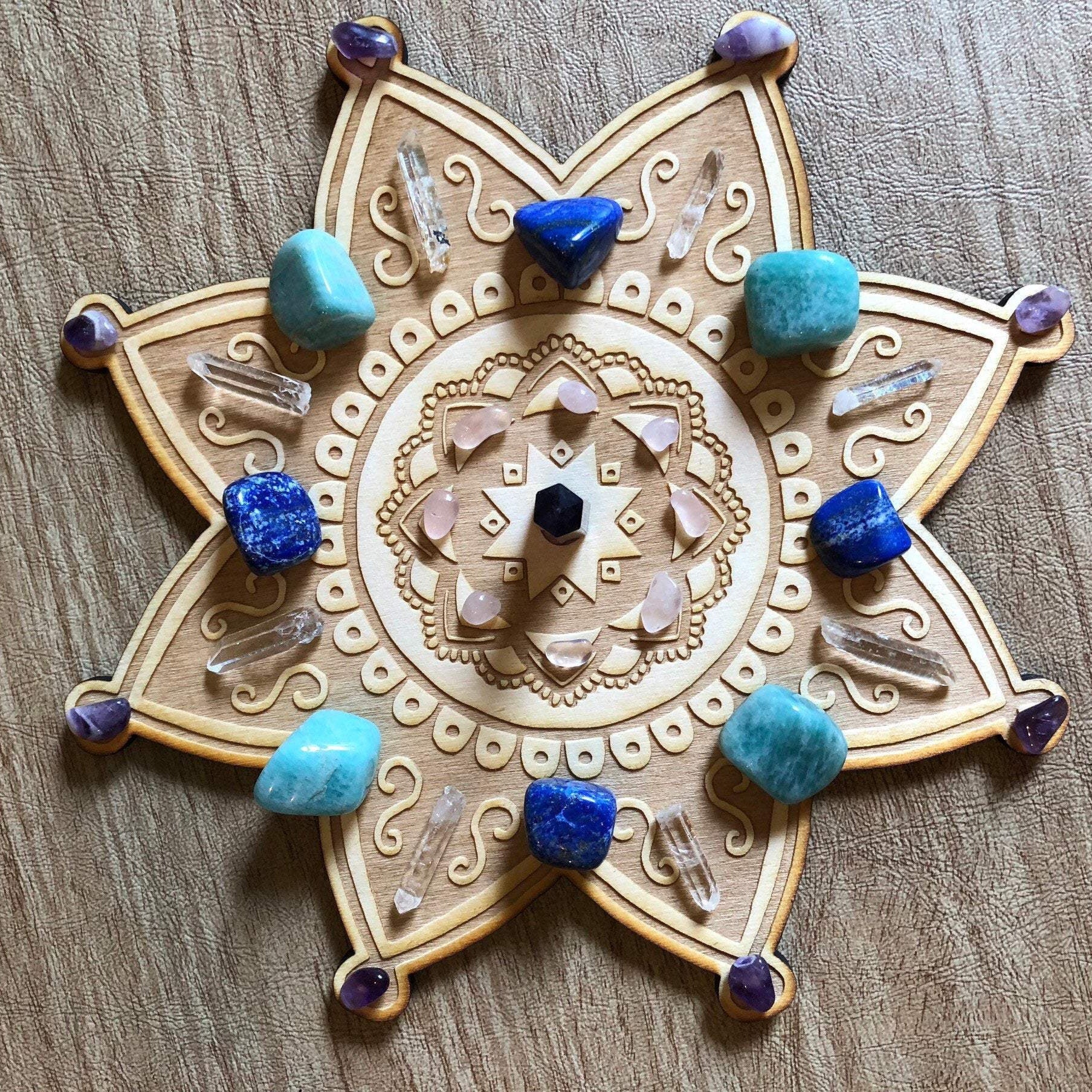Mandala Crystal Grid #13