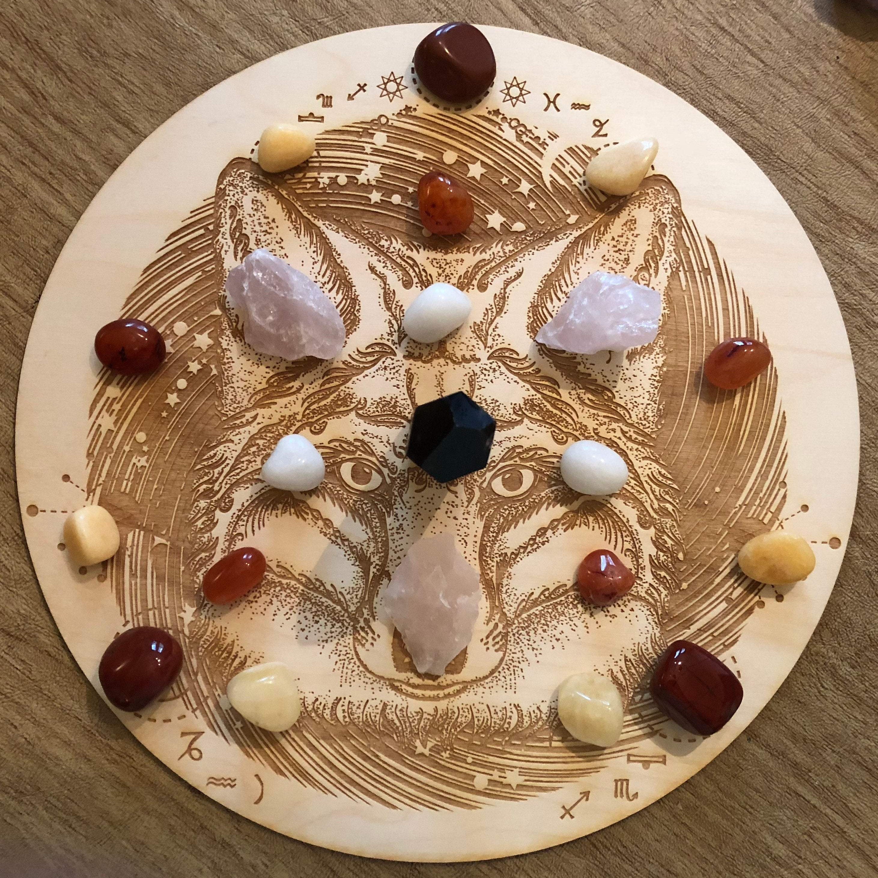 Fox Crystal Grid