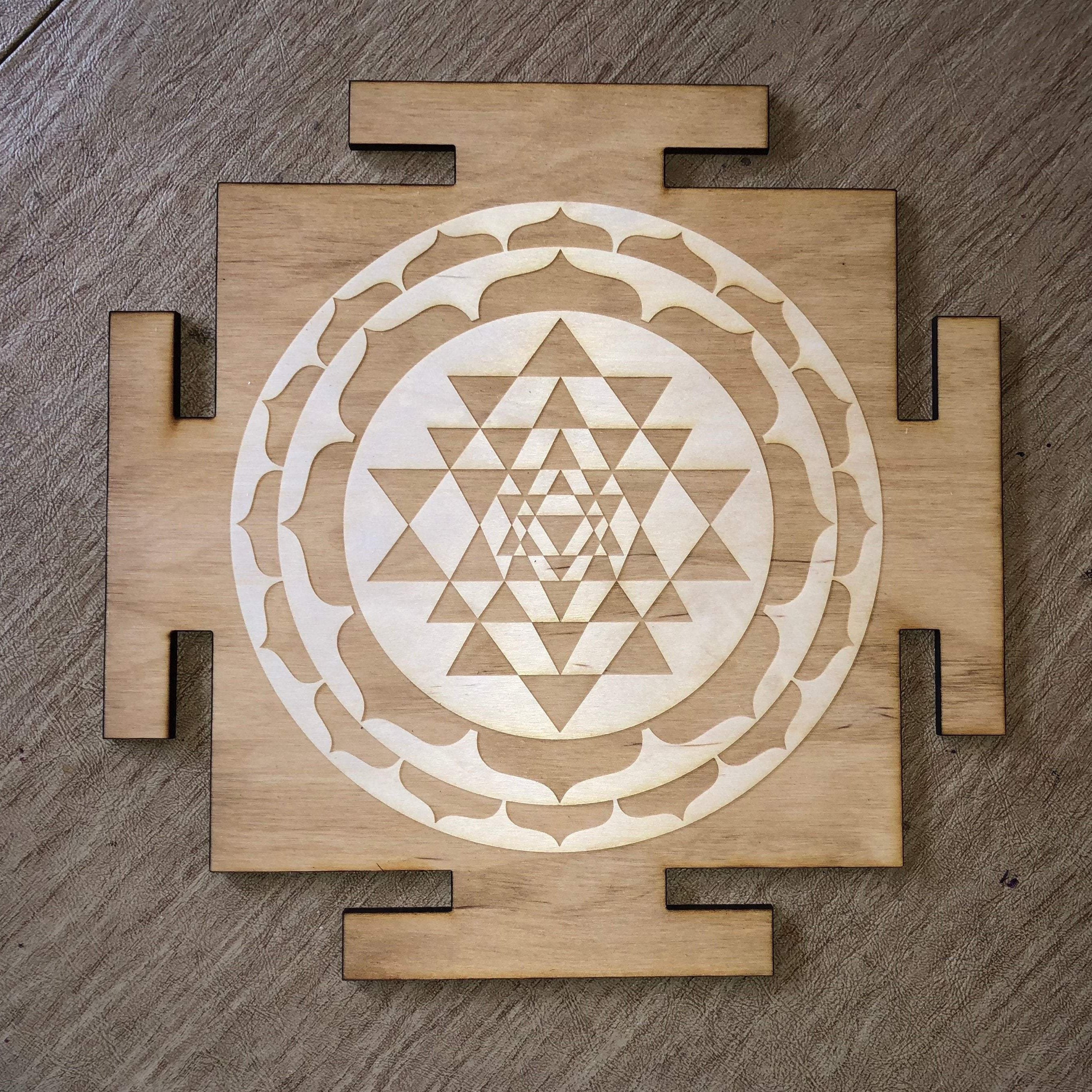 Sri Yantra Crystal Grid #3