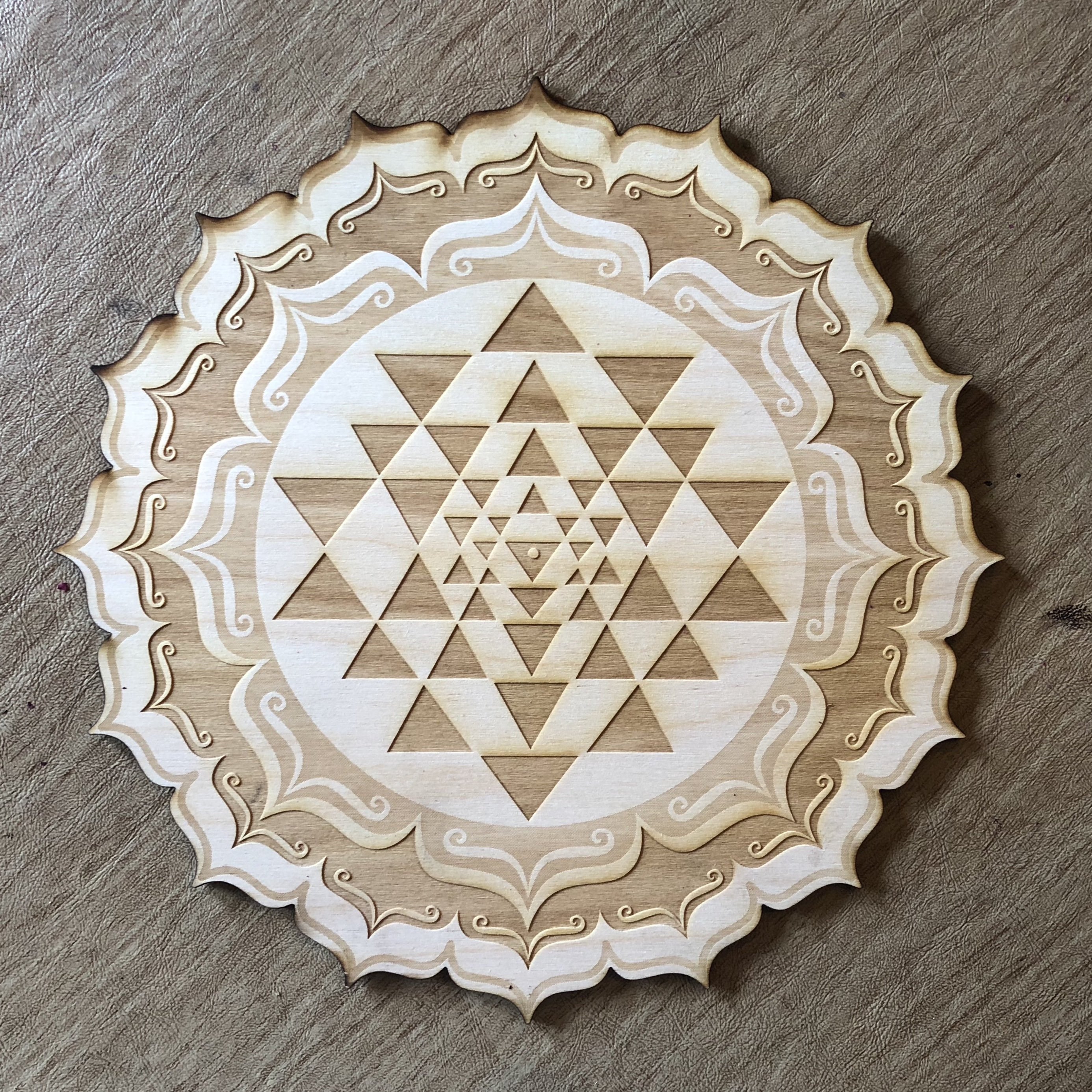 Sri Yantra Crystal Grid #2