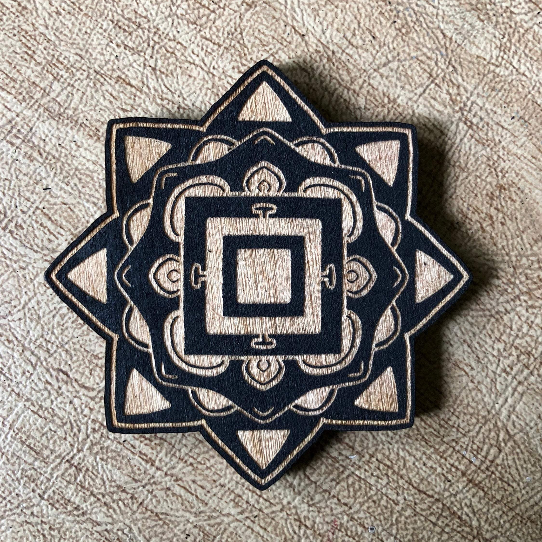 Painted Mandala #14 Magnet