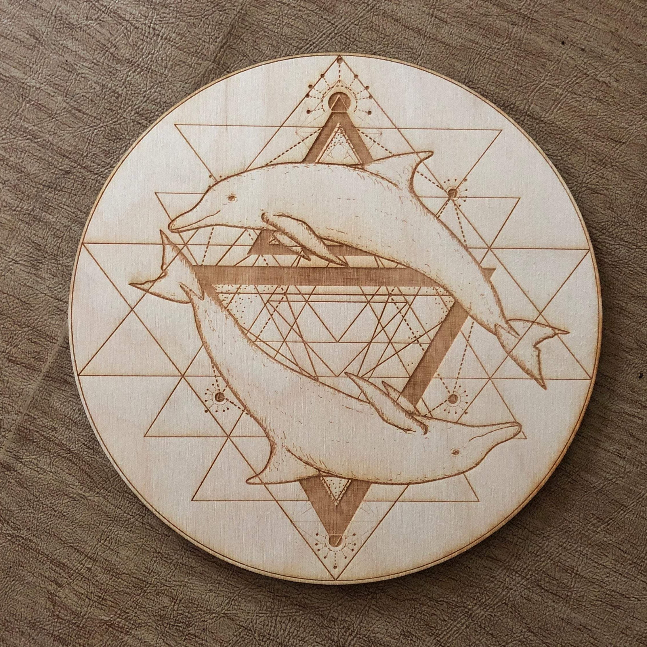 Dolphin Crystal Grid