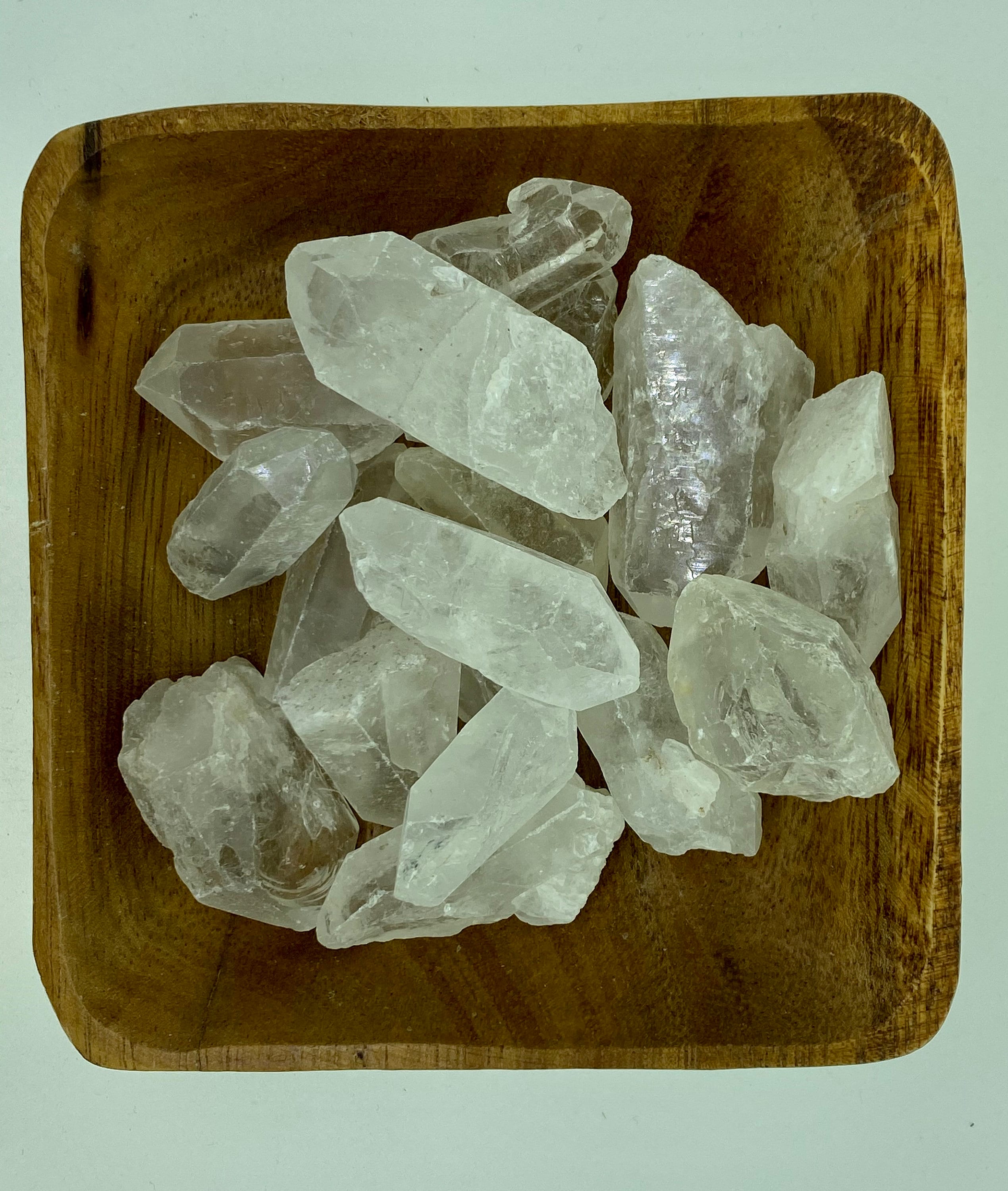 Clear Quartz Rough POINTS COMMERCIAL Grade