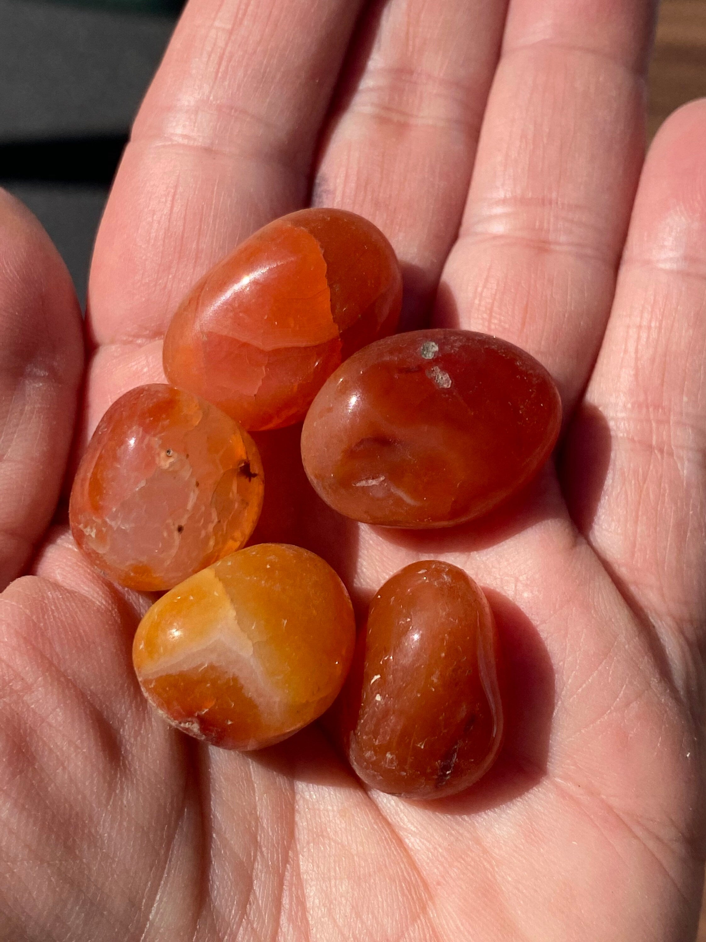 Carnelian TUMBLED Brazil 