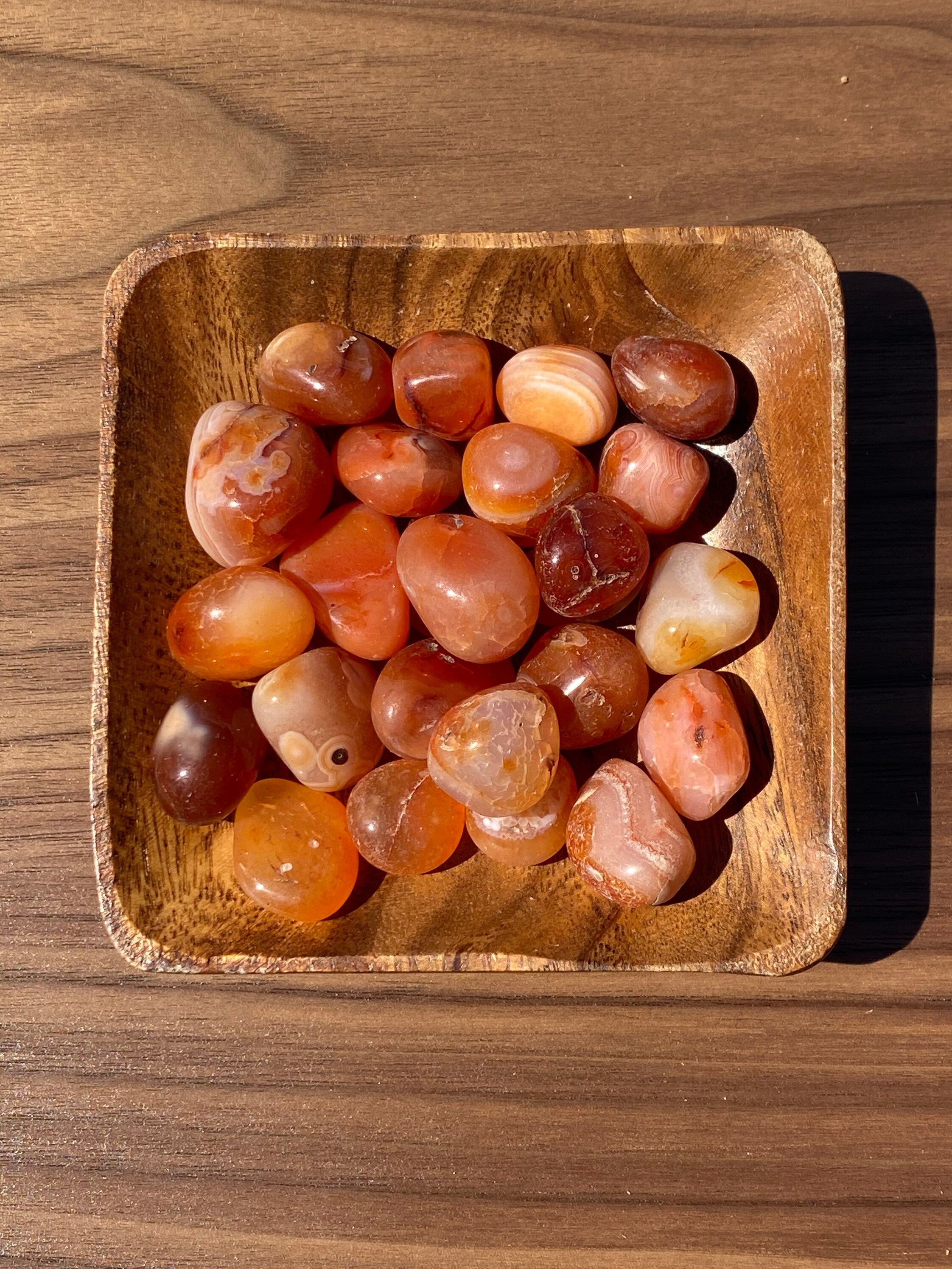 Carnelian TUMBLED Brazil 