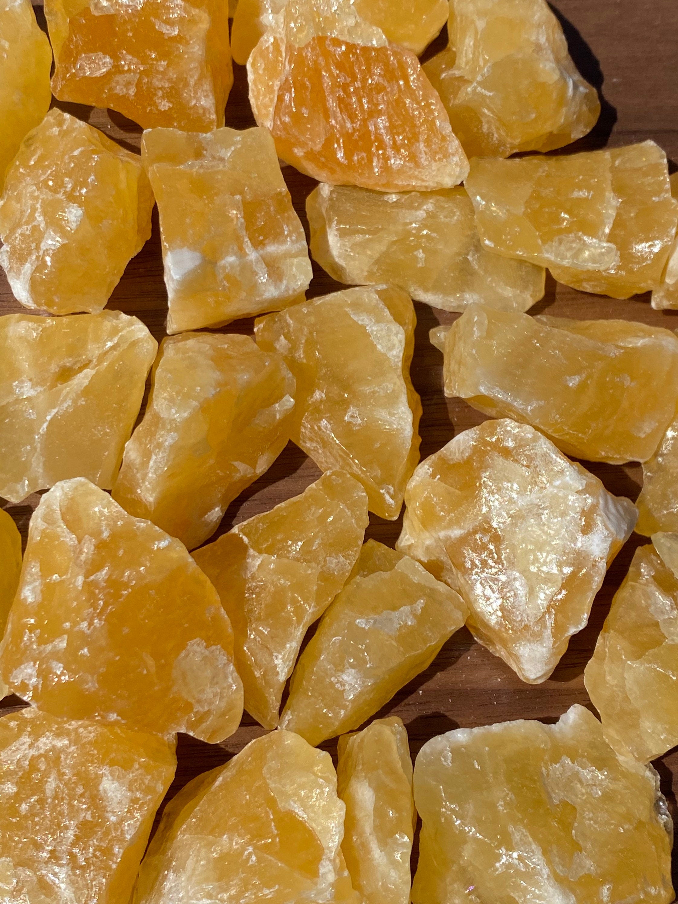Orange Calcite RAW