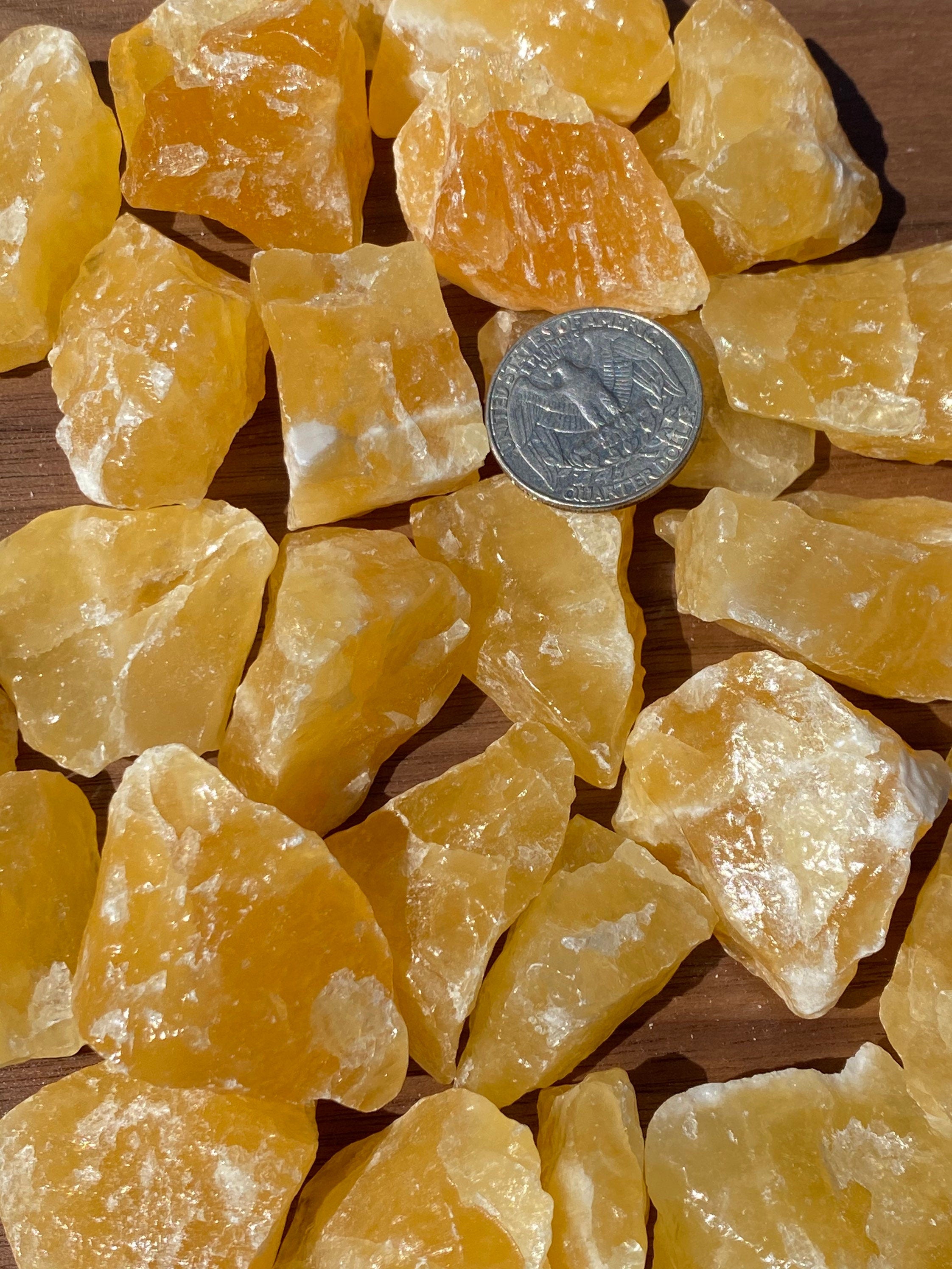 Orange Calcite RAW 