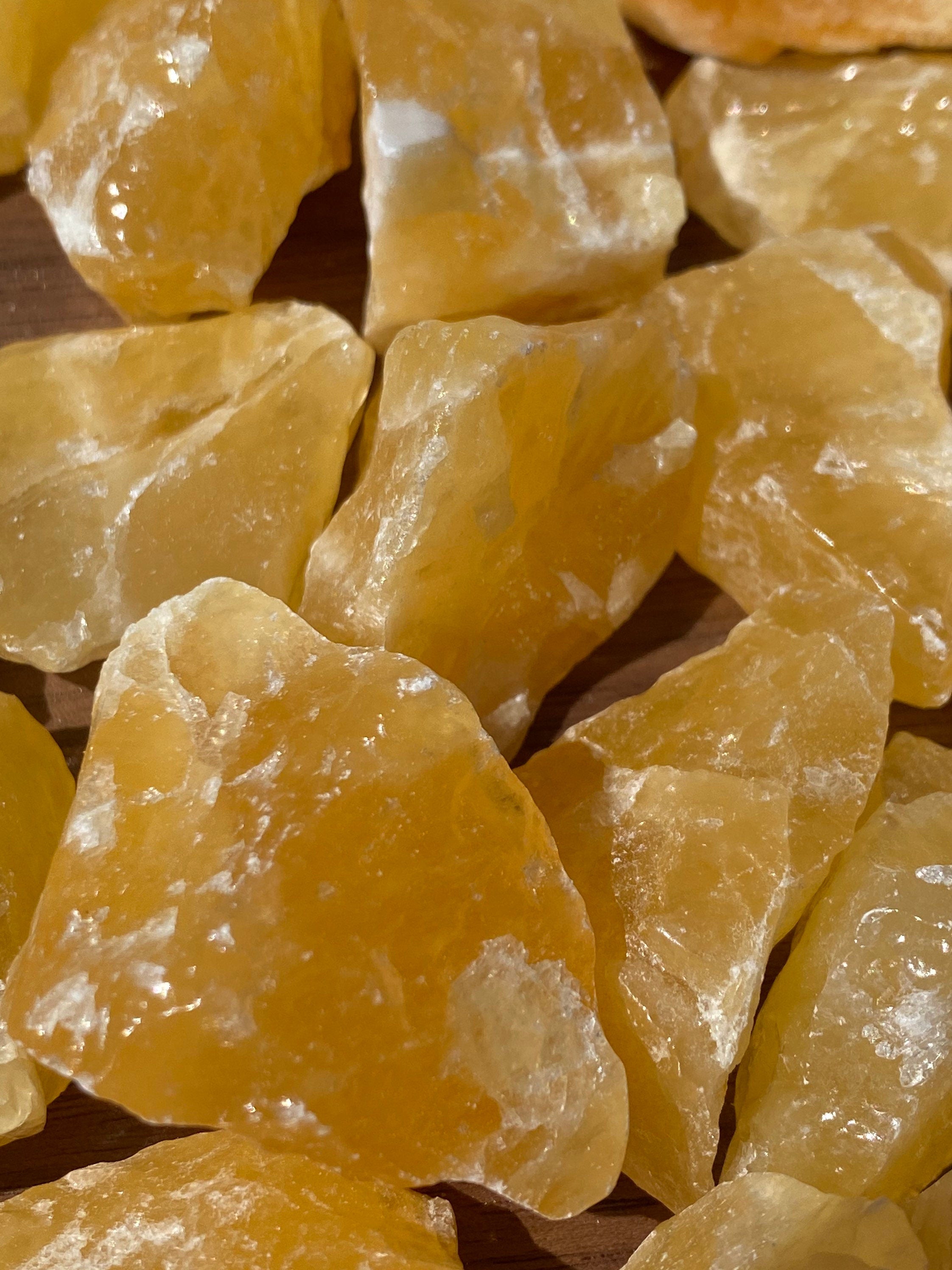 Orange Calcite RAW