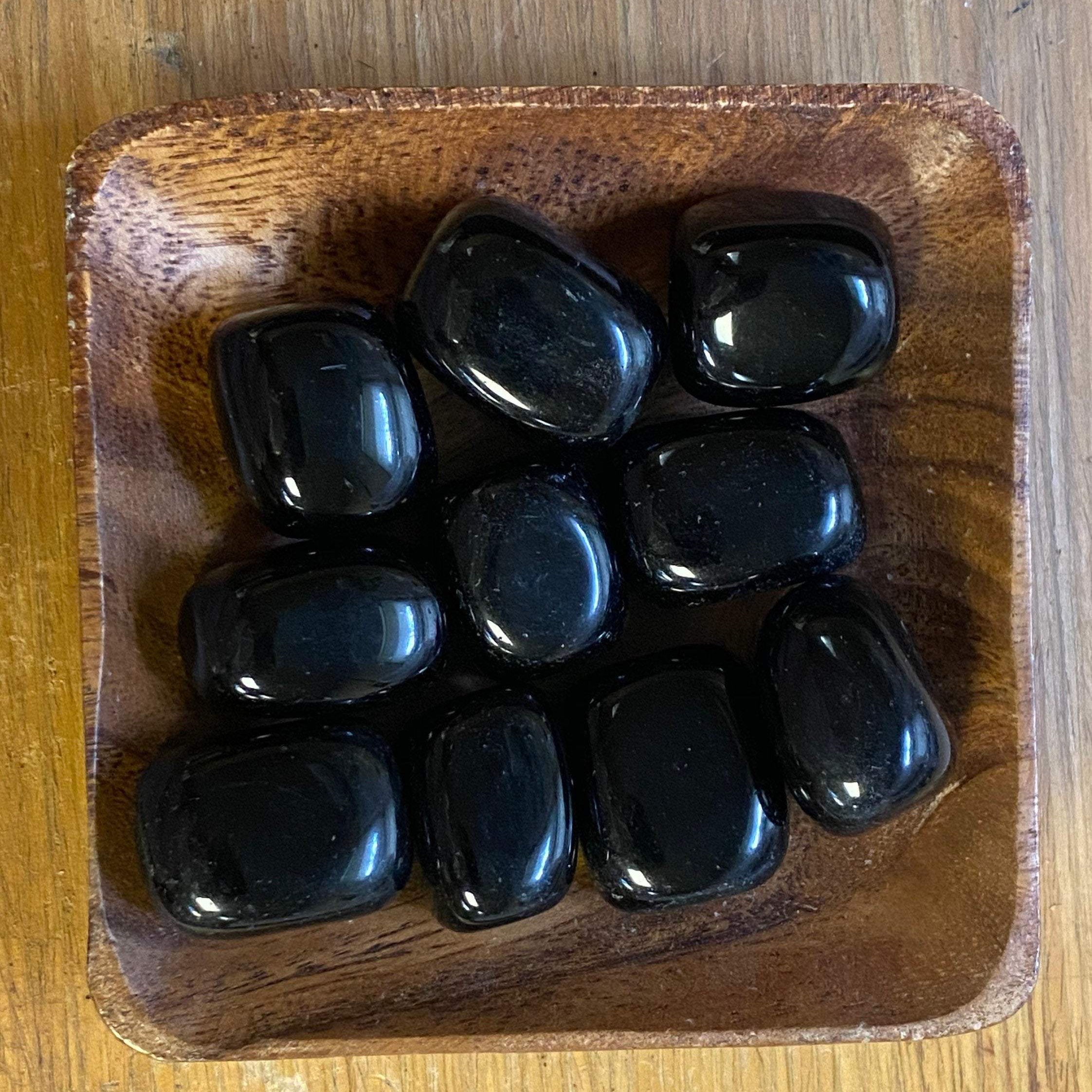 Black Obsidian TUMBLED