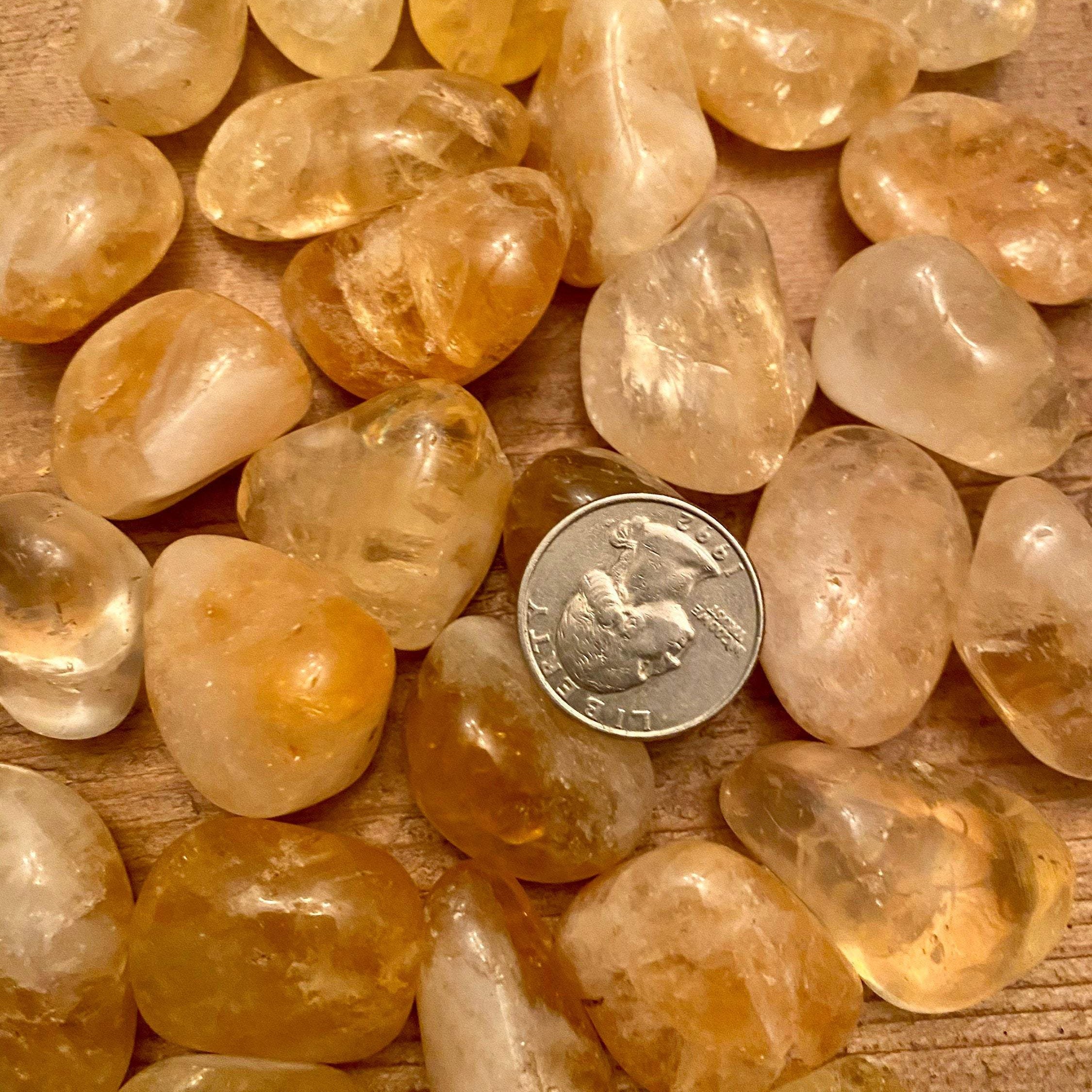 Citrine TUMBLED Citrine