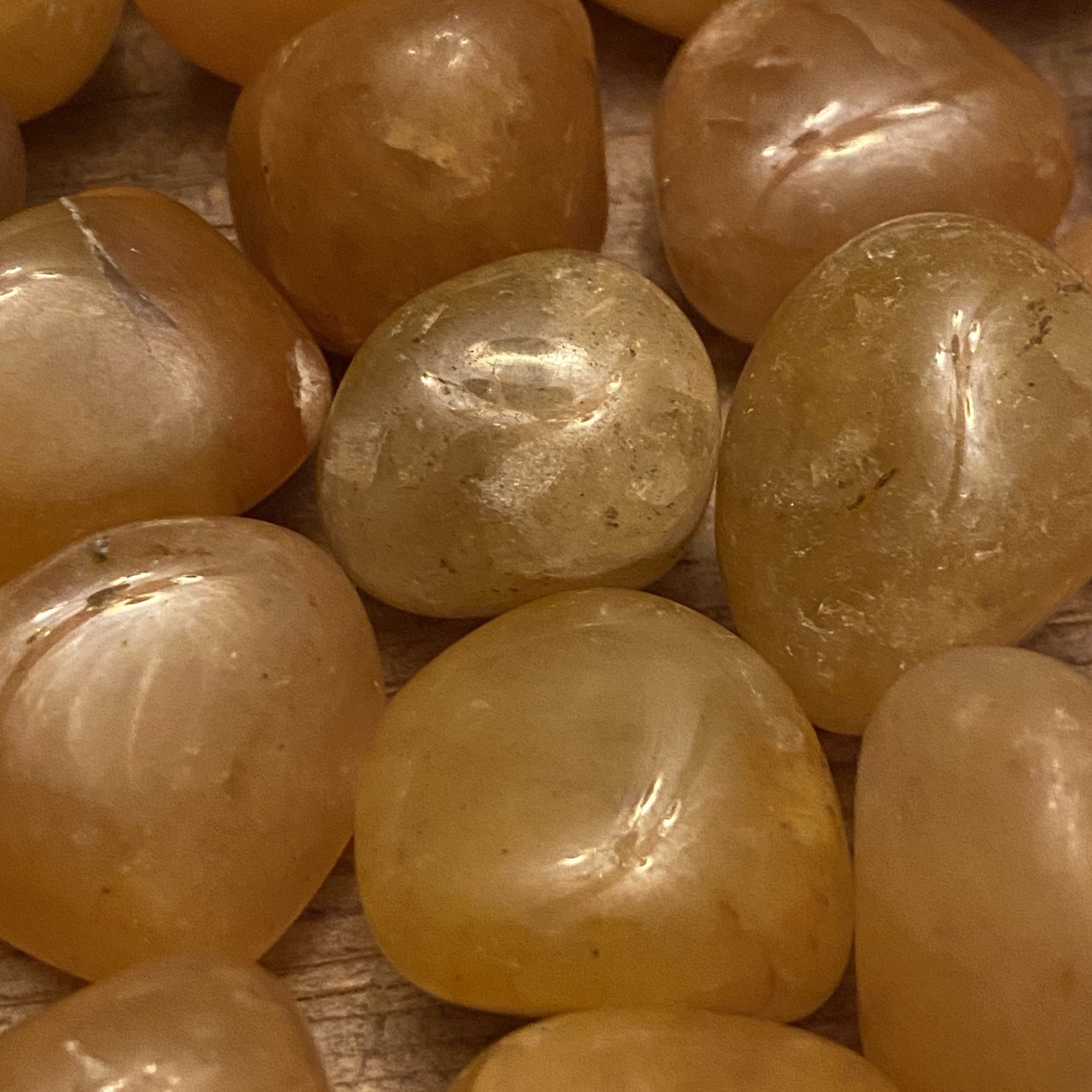 Golden Quartz TUMBLED Stone