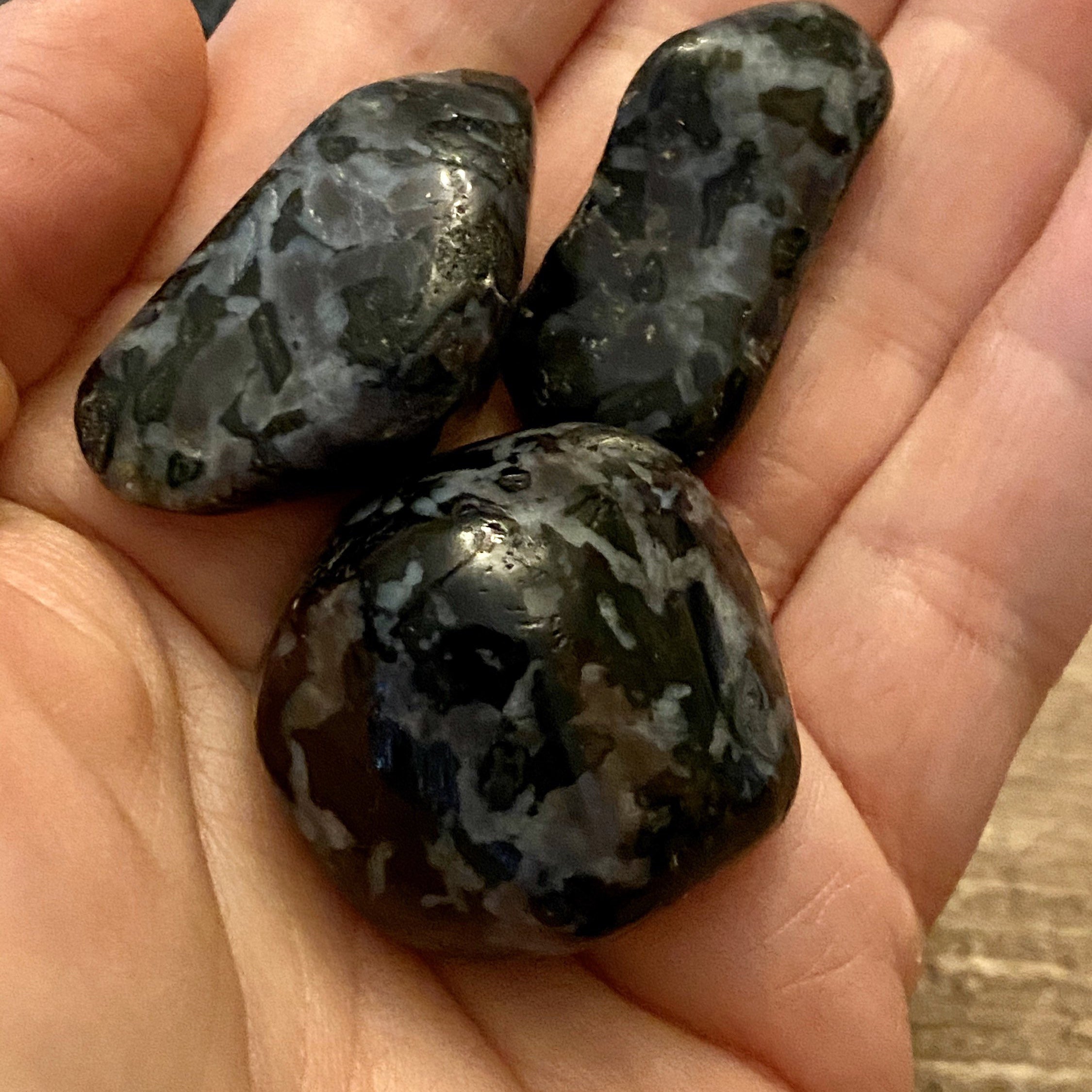 Indigo Gabbro TUMBLED LARGE
