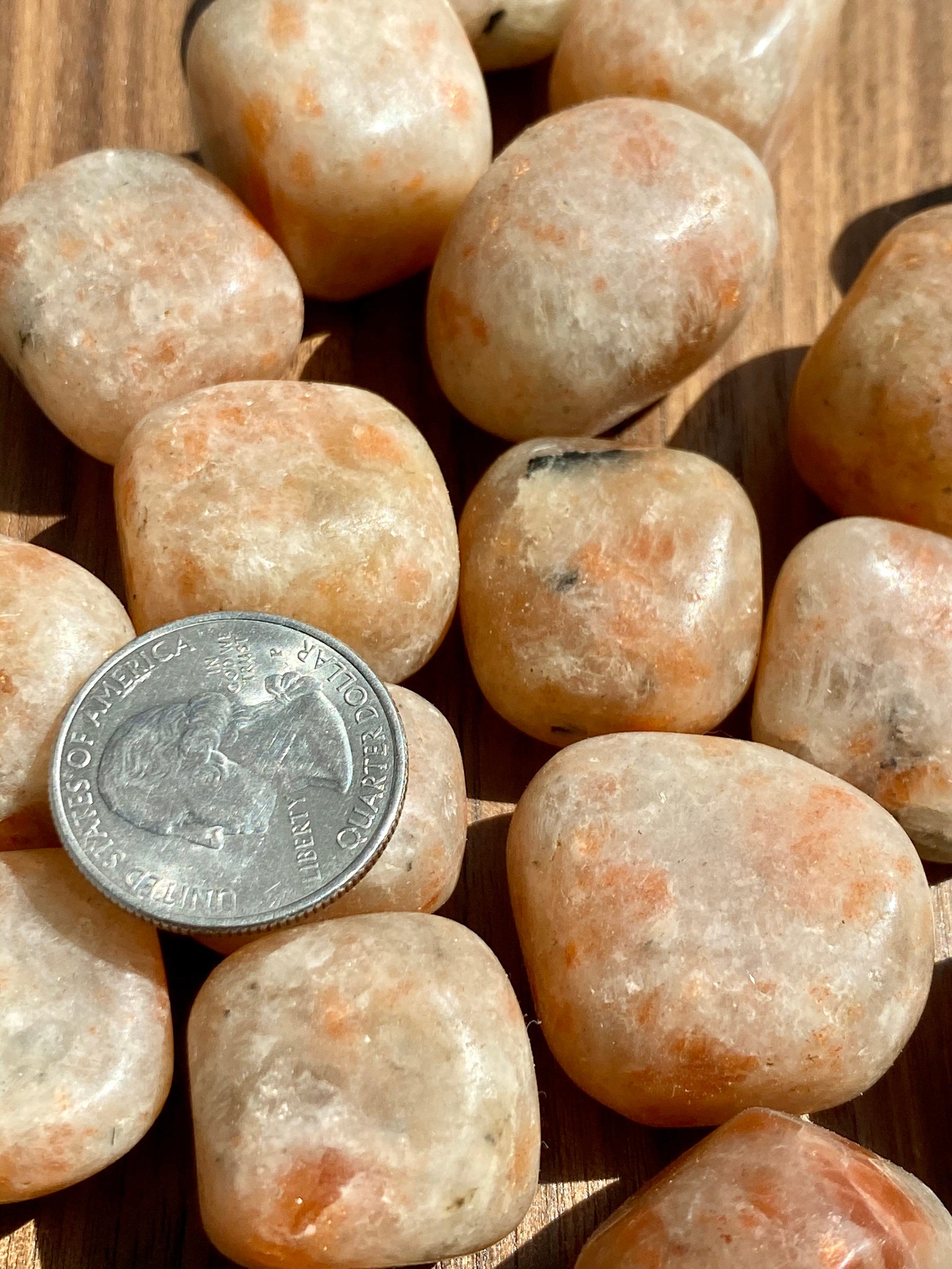 Sunstone TUMBLED  Sunstone