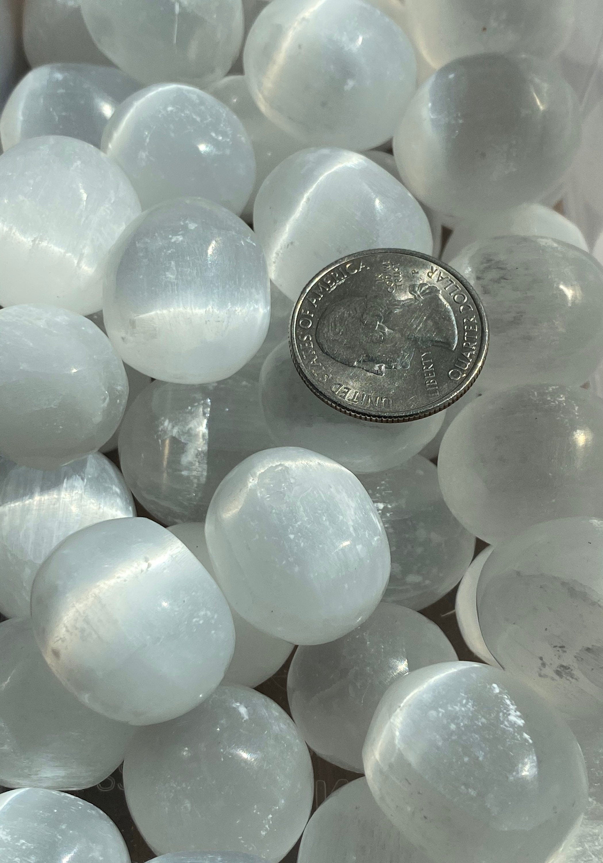 Selenite TUMBLED Morocco