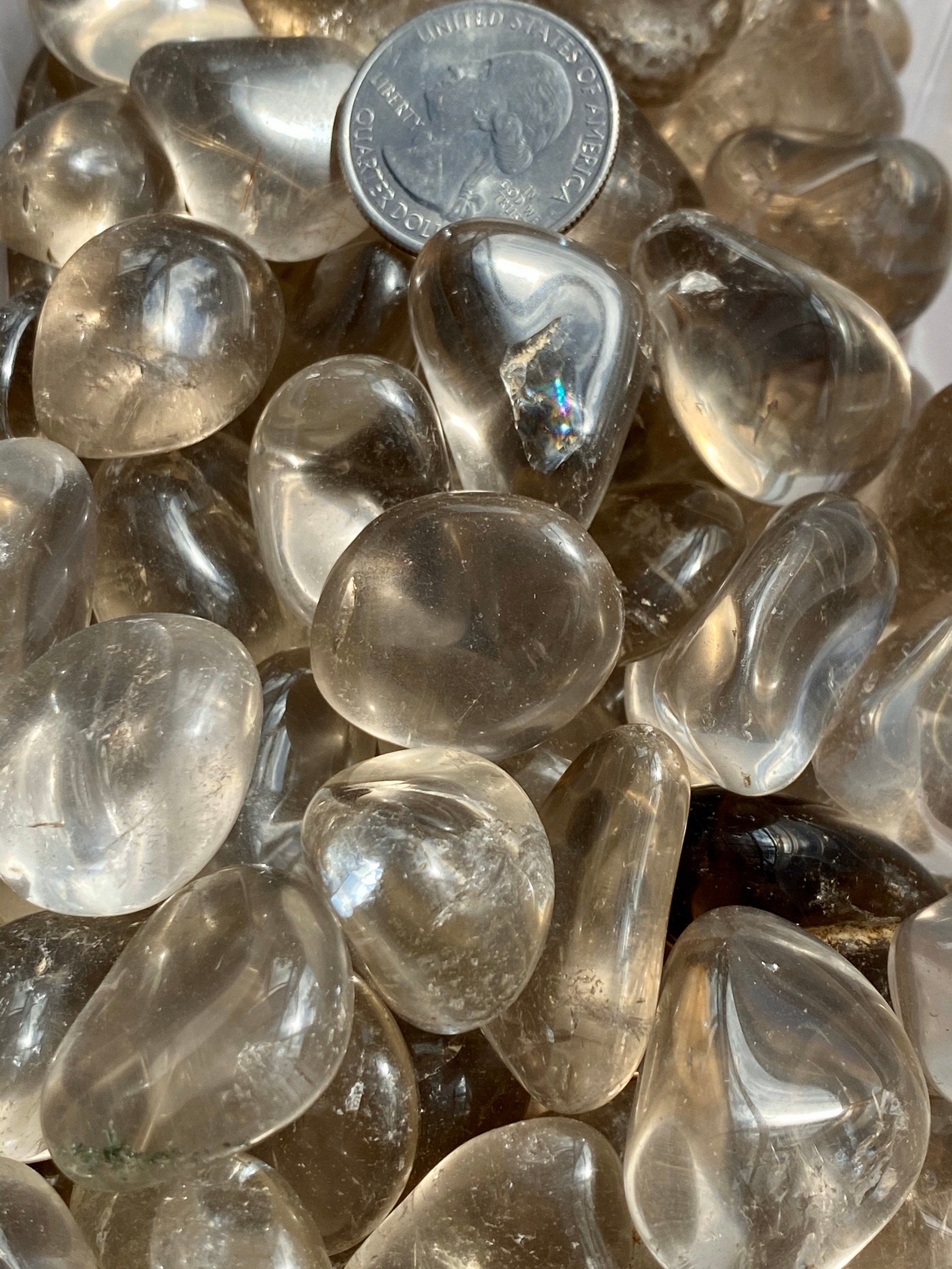 Smokey Quartz TUMBLED  Smokey Quartz