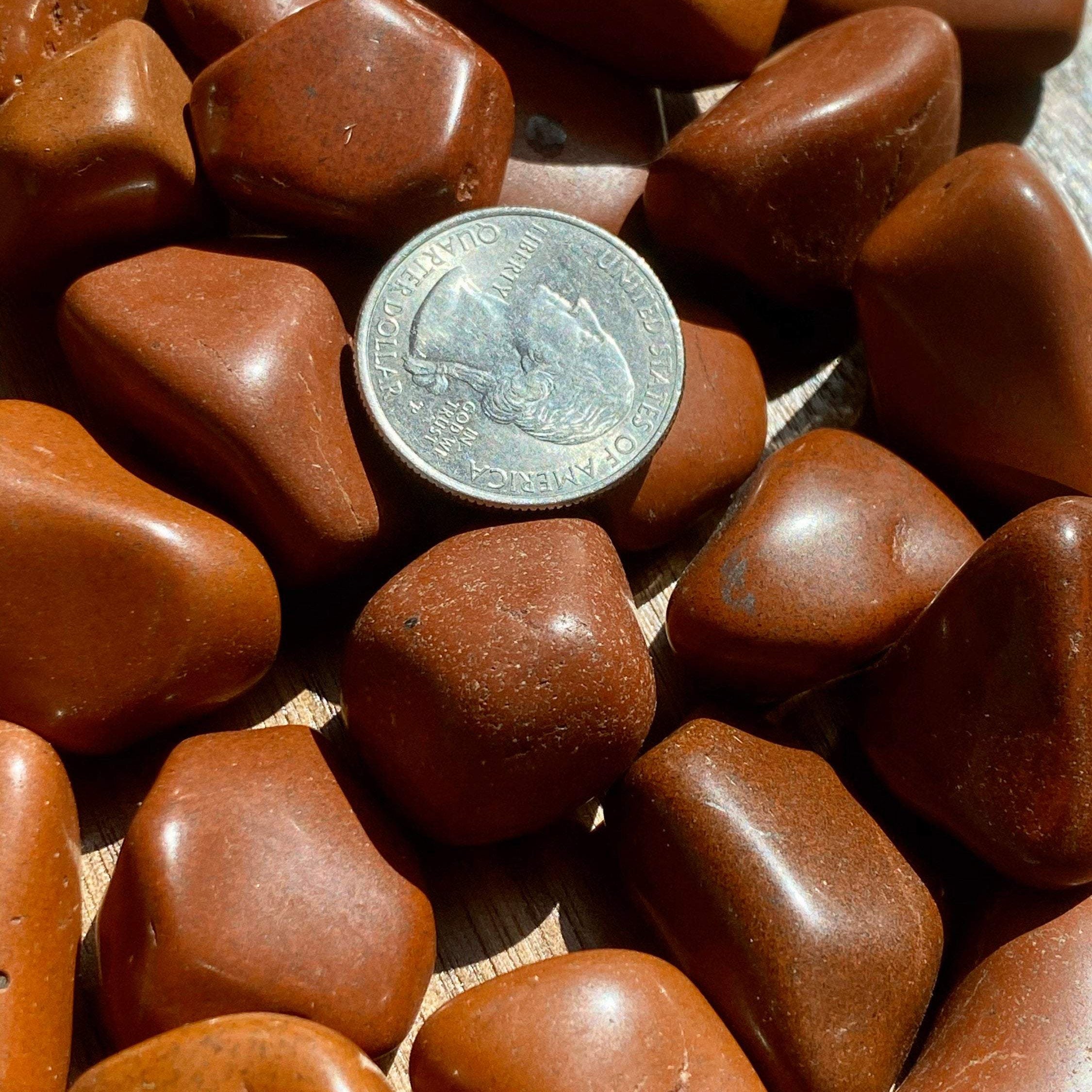 Red Jasper TUMBLED Brazil