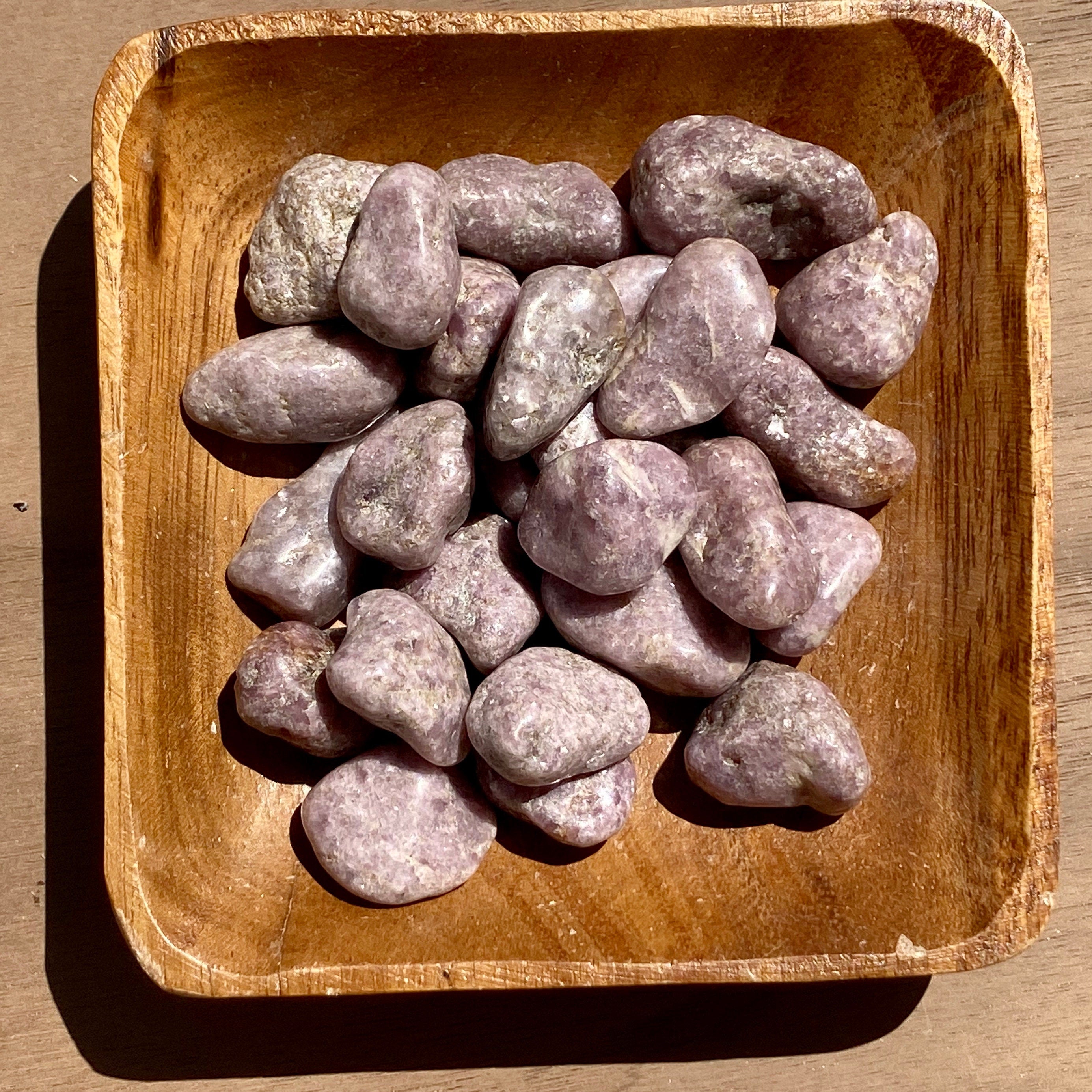 Lepidolite TUMBLED Brazil SMALL 