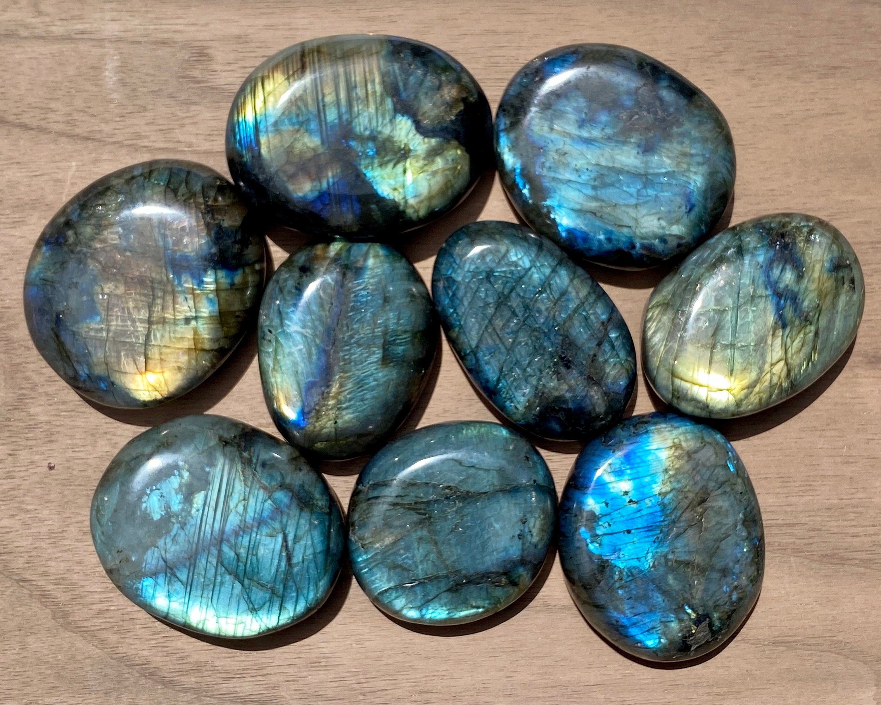 Labradorite PALM STONE from Madagascar